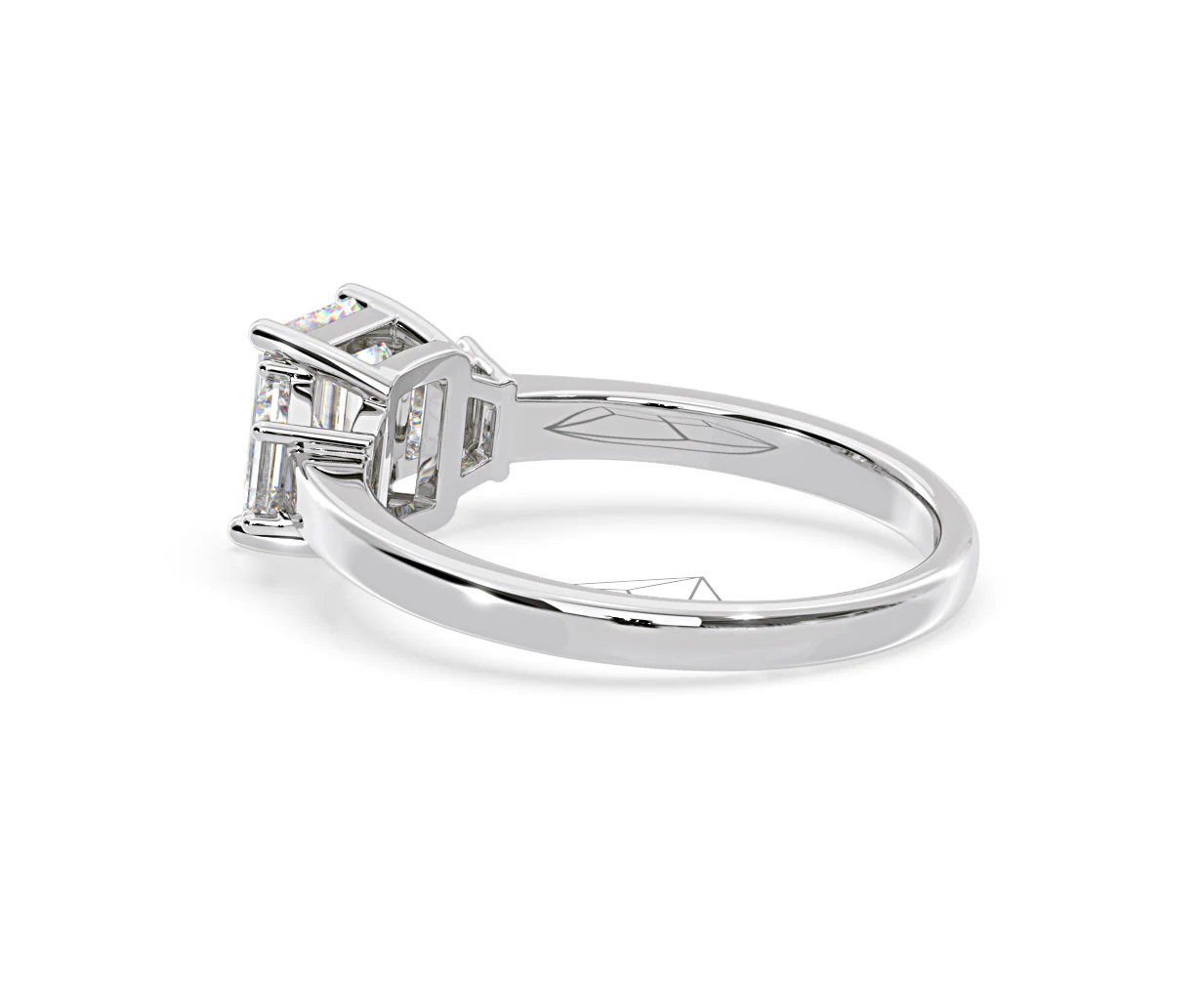 Erika Lab Diamond 1.70ct Emerald Cut Ring in 18K White Gold F/VS1 - Image 34