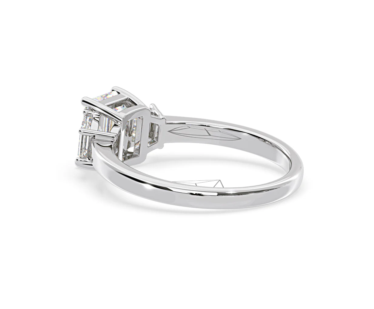 Erika Lab Diamond 1.70ct Emerald Cut Ring in 18K White Gold F/VS1 - Image 35