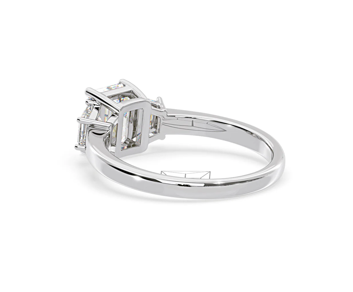 Erika Lab Diamond 1.70ct Emerald Cut Ring in 18K White Gold F/VS1 - Image 37