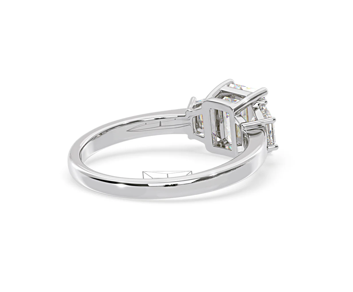 Erika Lab Diamond 1.70ct Emerald Cut Ring in 18K White Gold F/VS1 - Image 56