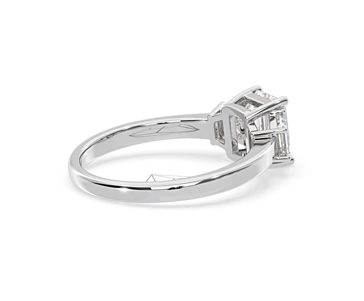 Erika Lab Diamond 1.70ct Emerald Cut Ring in 18K White Gold F/VS1 - Image 59