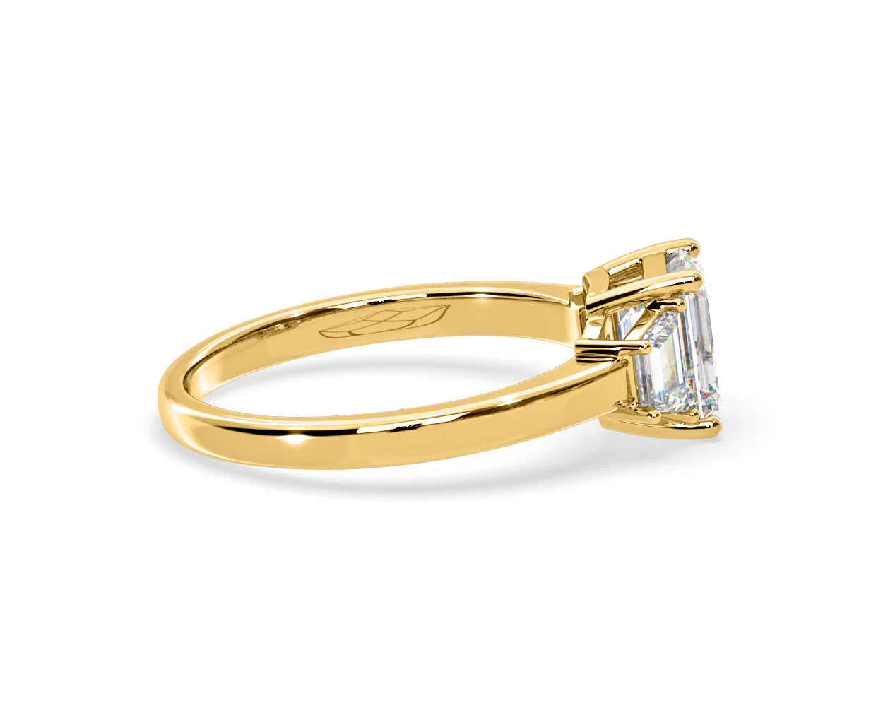 Erika Lab Diamond 1.70ct Emerald Cut Ring in 18K Yellow Gold F/VS1 - Image 66