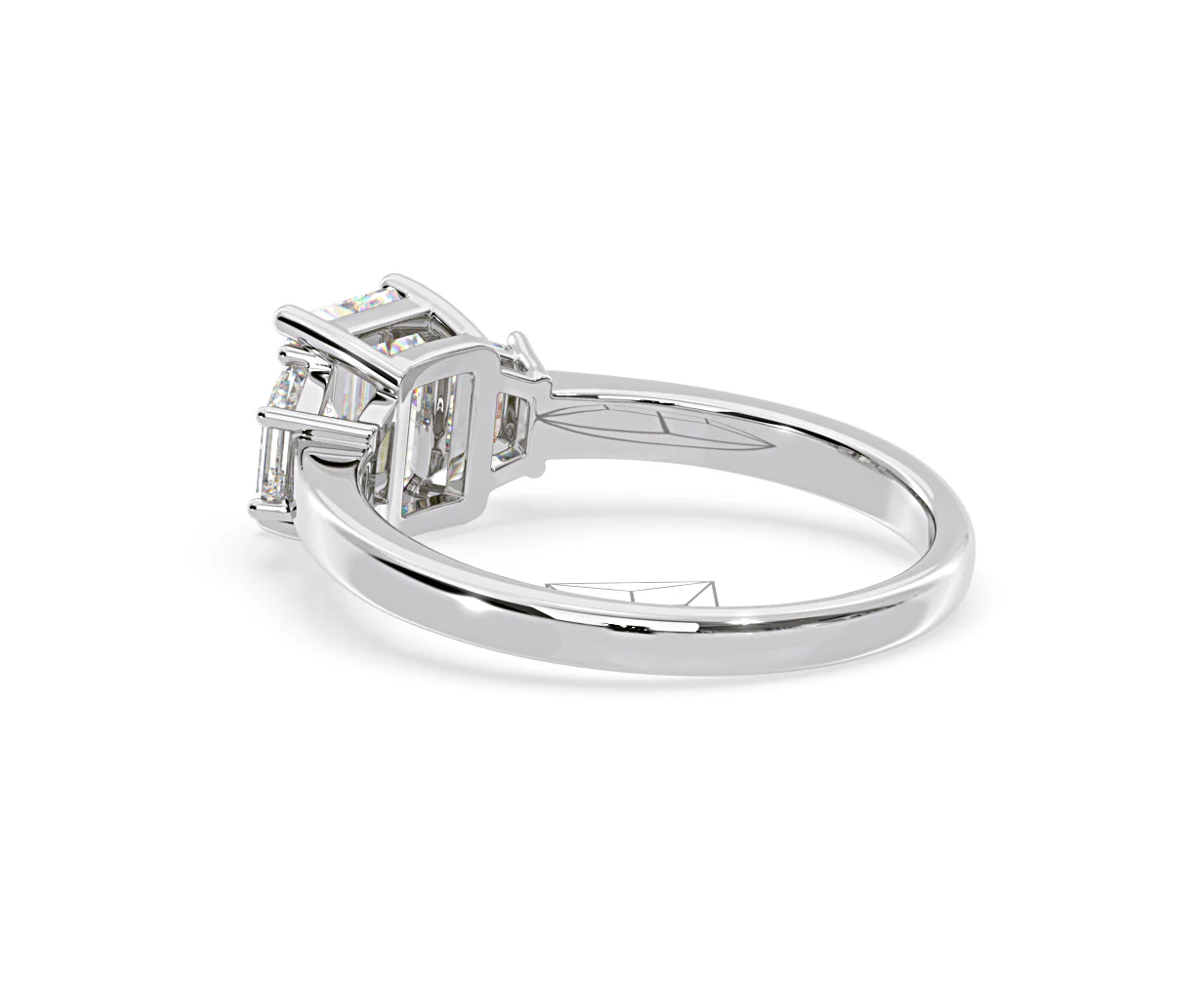 Erika Lab Diamond 1.70ct Emerald Cut Ring in Platinum F/VS1 - Image 36