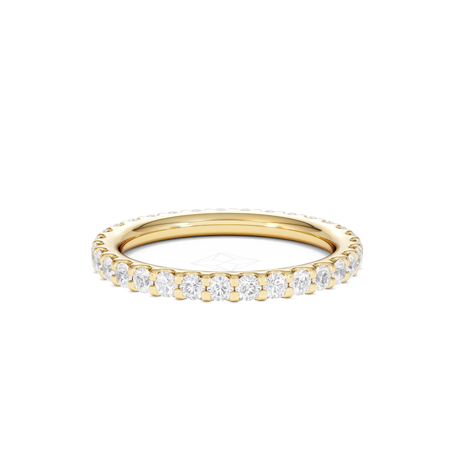 Erin Lab Diamond Eternity Ring 18K Gold 1.00ct G/Vs - Image 10