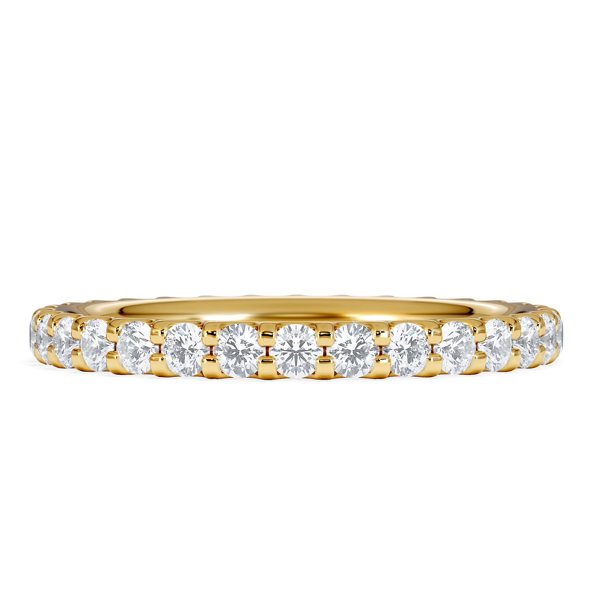 Erin Lab Diamond Eternity Ring 18K Gold 1.00ct G/Vs - Image 6