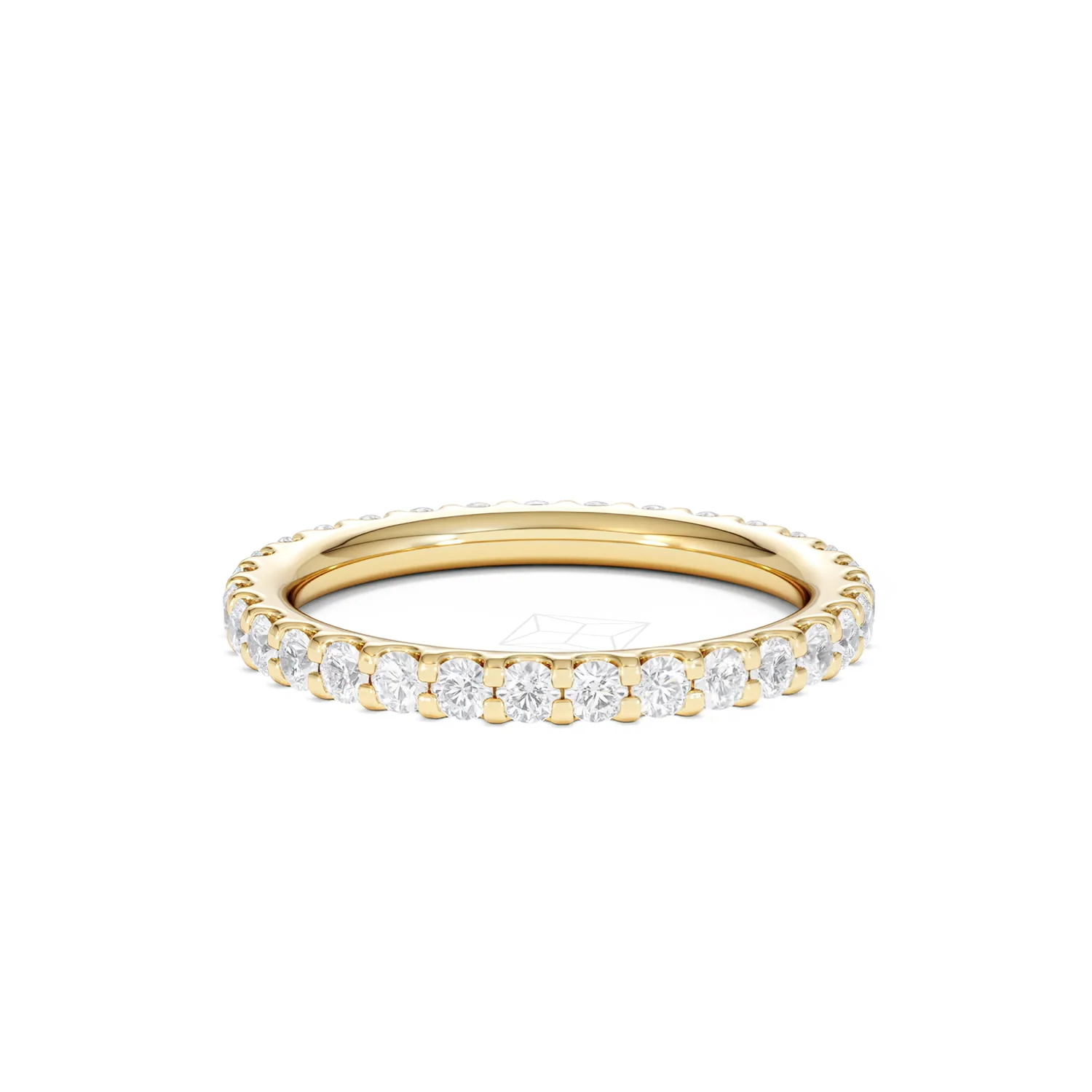 Erin Lab Diamond Eternity Ring 18K Gold 1.00ct G/Vs - Image 74