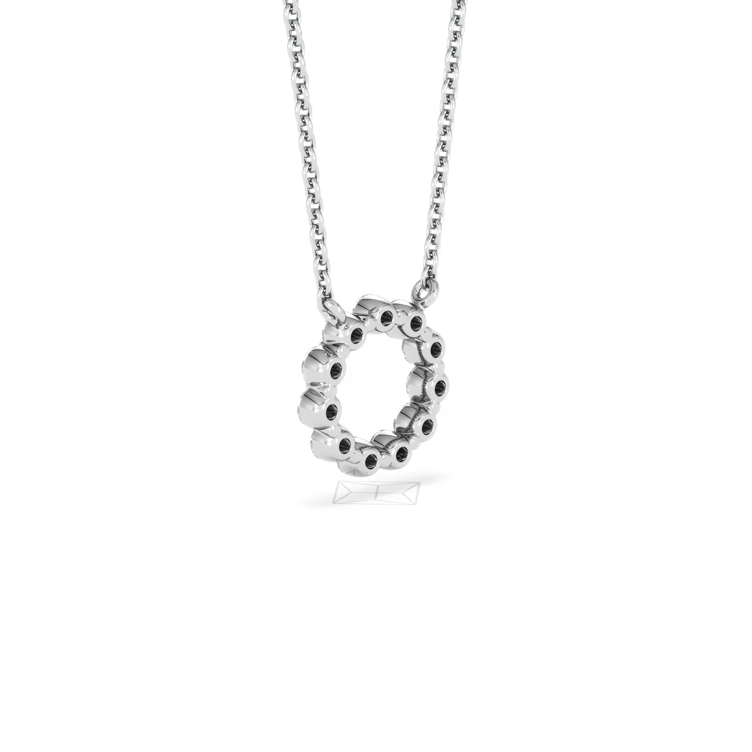 Eternal Glow Lab Diamond Necklace 0.25ct in 925 Silver - Image 61