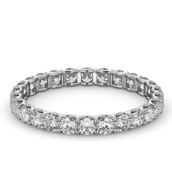 Eternity Ring Chloe Platinum Diamond 1.00ct G/Vs - Image 5