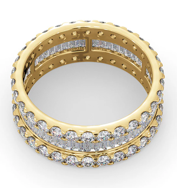 Eternity Ring Katie 18K Gold Diamond 3.00ct G/Vs - Image 4