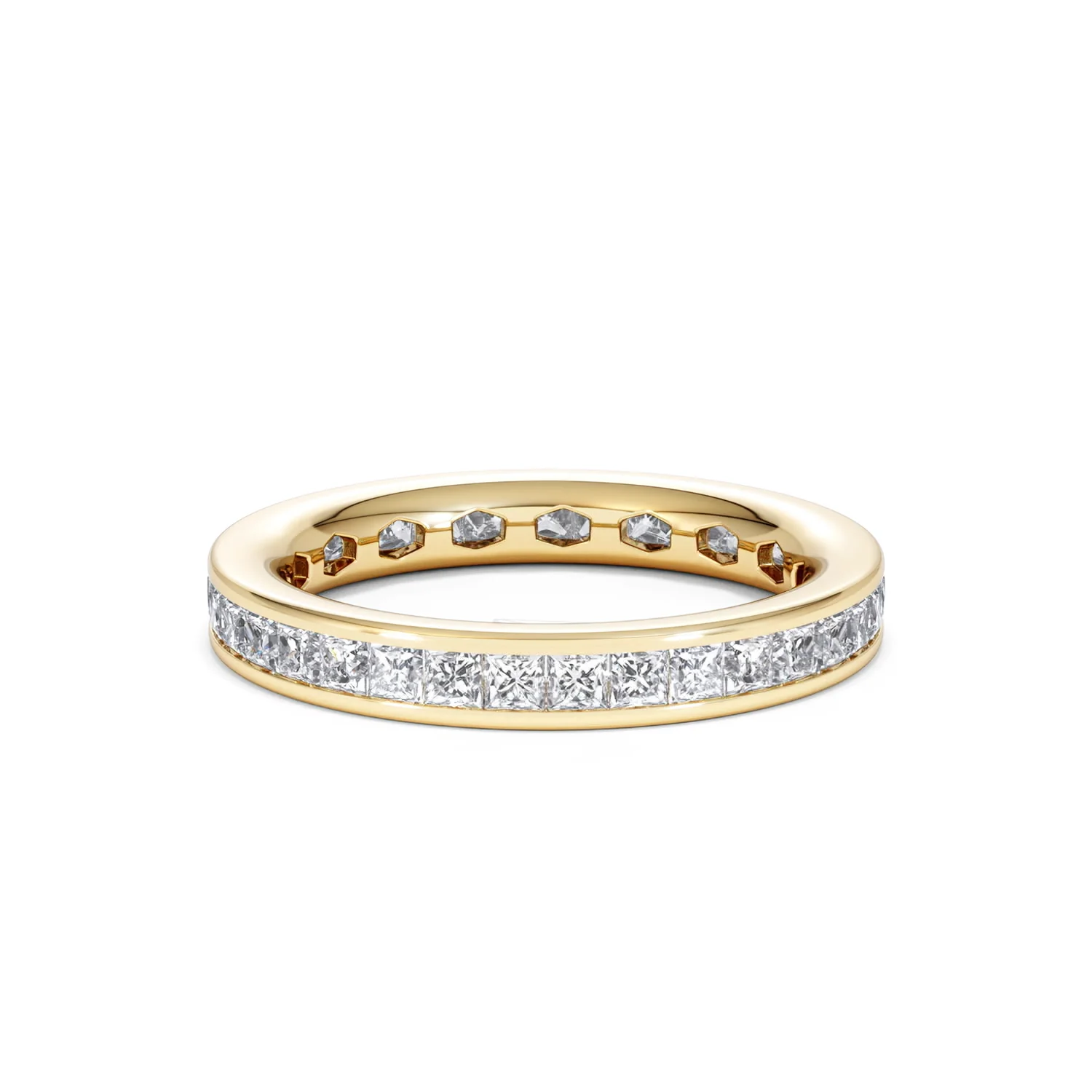 Eternity Ring Lauren 18K Gold Diamond 1.50ct G/Vs - Image 16