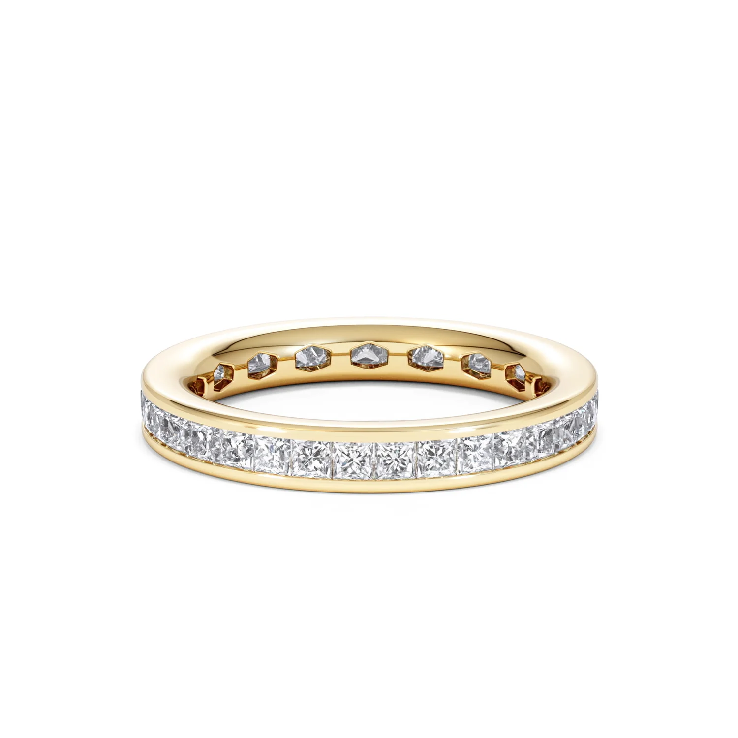 Eternity Ring Lauren 18K Gold Diamond 1.50ct H/Si - Image 39