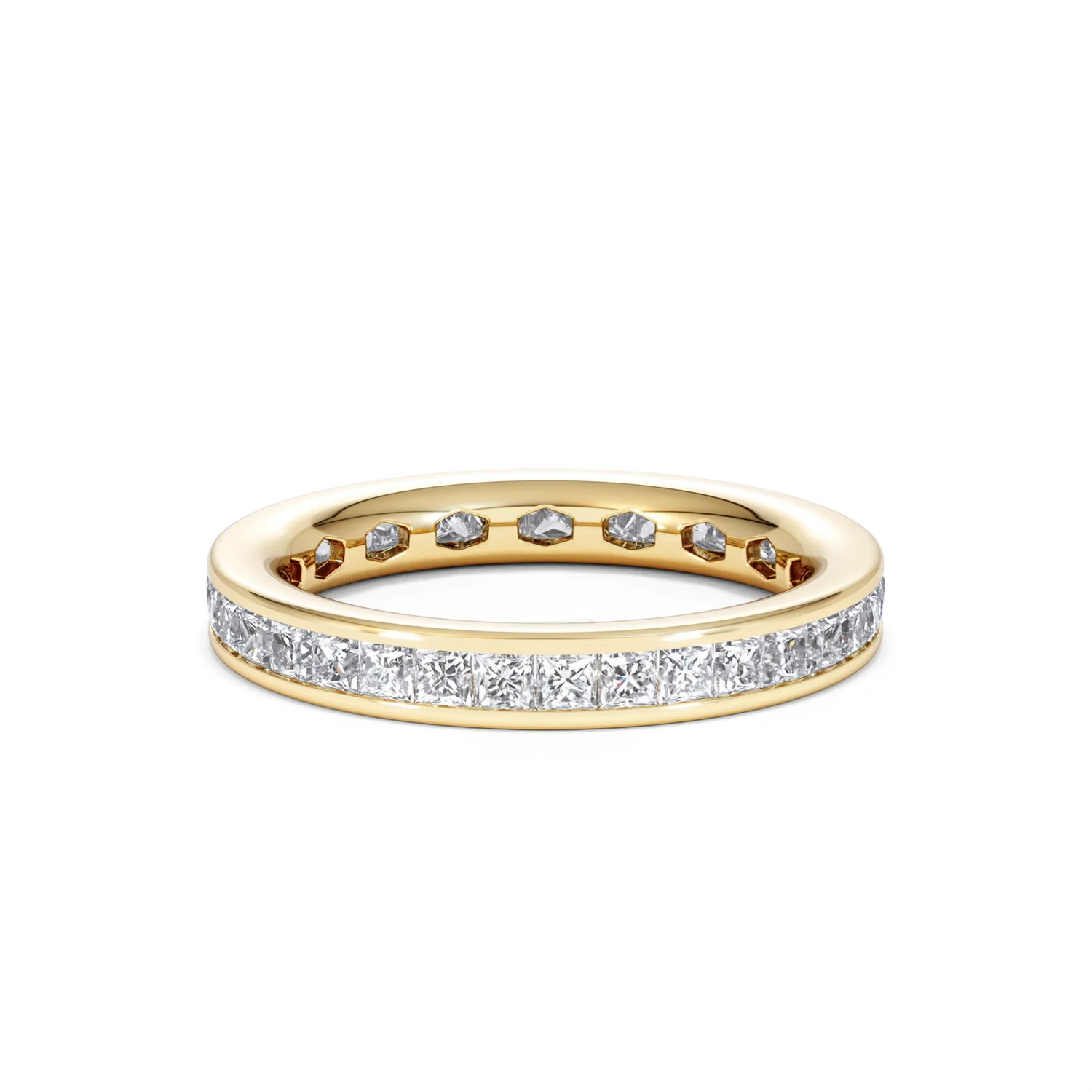 Eternity Ring Lauren 18K Gold Diamond 1.50ct H/Si - Image 61