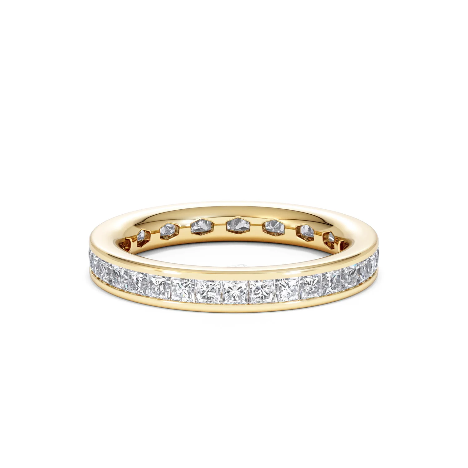 Eternity Ring Lauren 18K Gold Diamond 1.50ct H/Si - Image 65