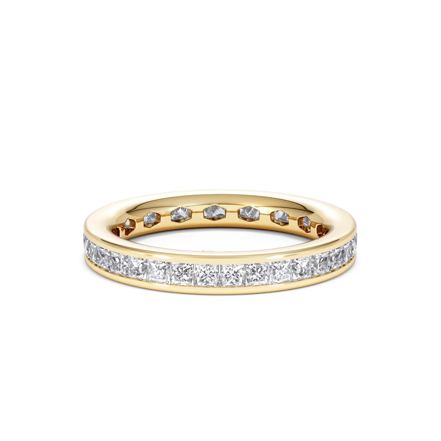 Eternity Ring Lauren 18K Gold Diamond 1.50ct H/Si - Image 75