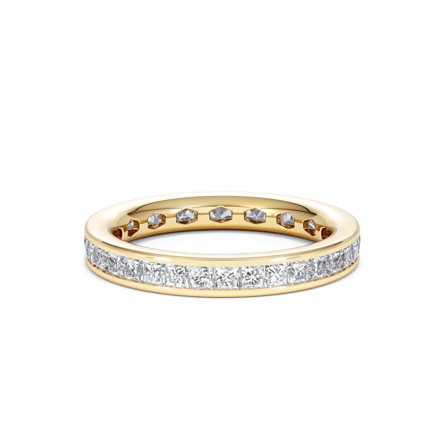 Eternity Ring Lauren 18K Gold Diamond 1.50ct H/Si - Image 79