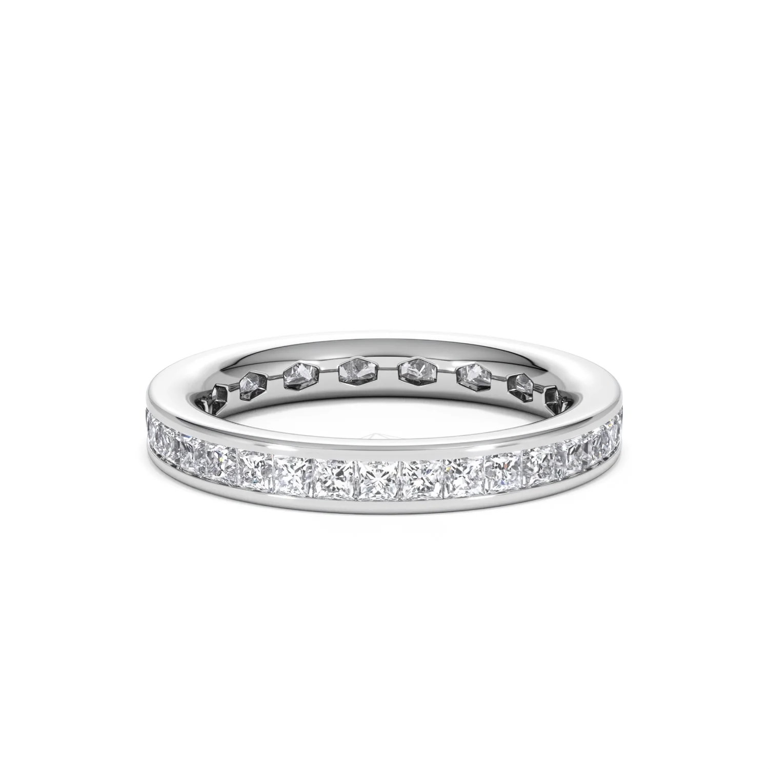 Eternity Ring Lauren 18K White Gold Diamond 1.50ct G/Vs - Image 10