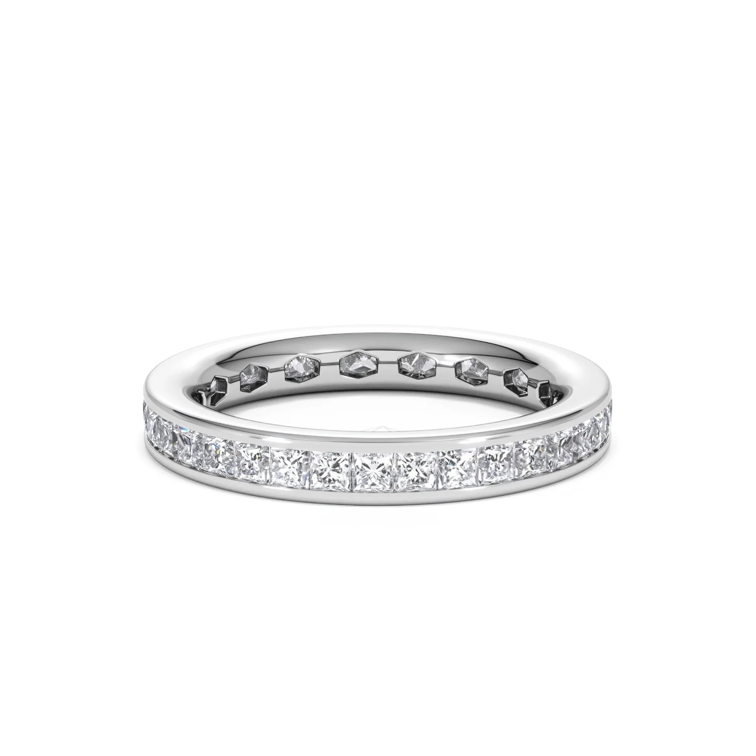 Eternity Ring Lauren 18K White Gold Diamond 1.50ct G/Vs - Image 67