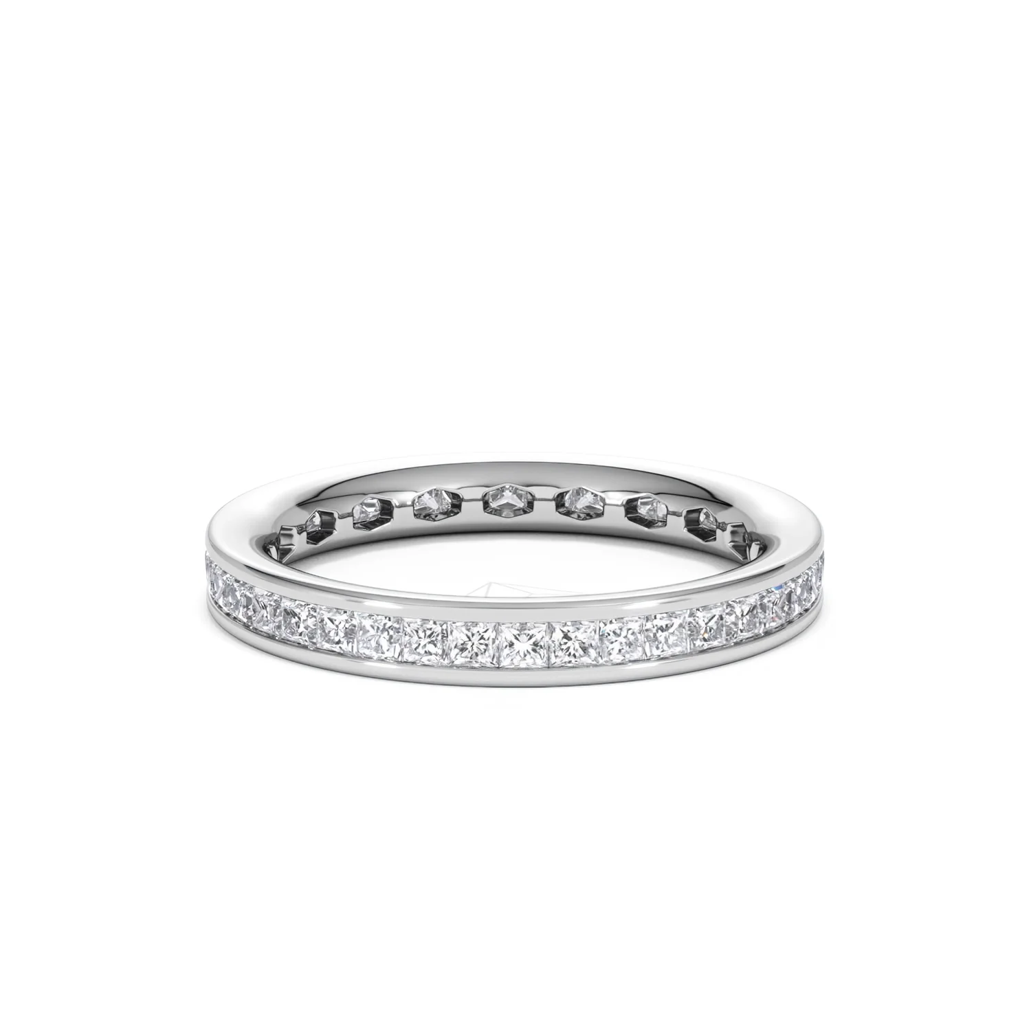 Eternity Ring Lauren Platinum Diamond 1.00ct H/Si - Image 72