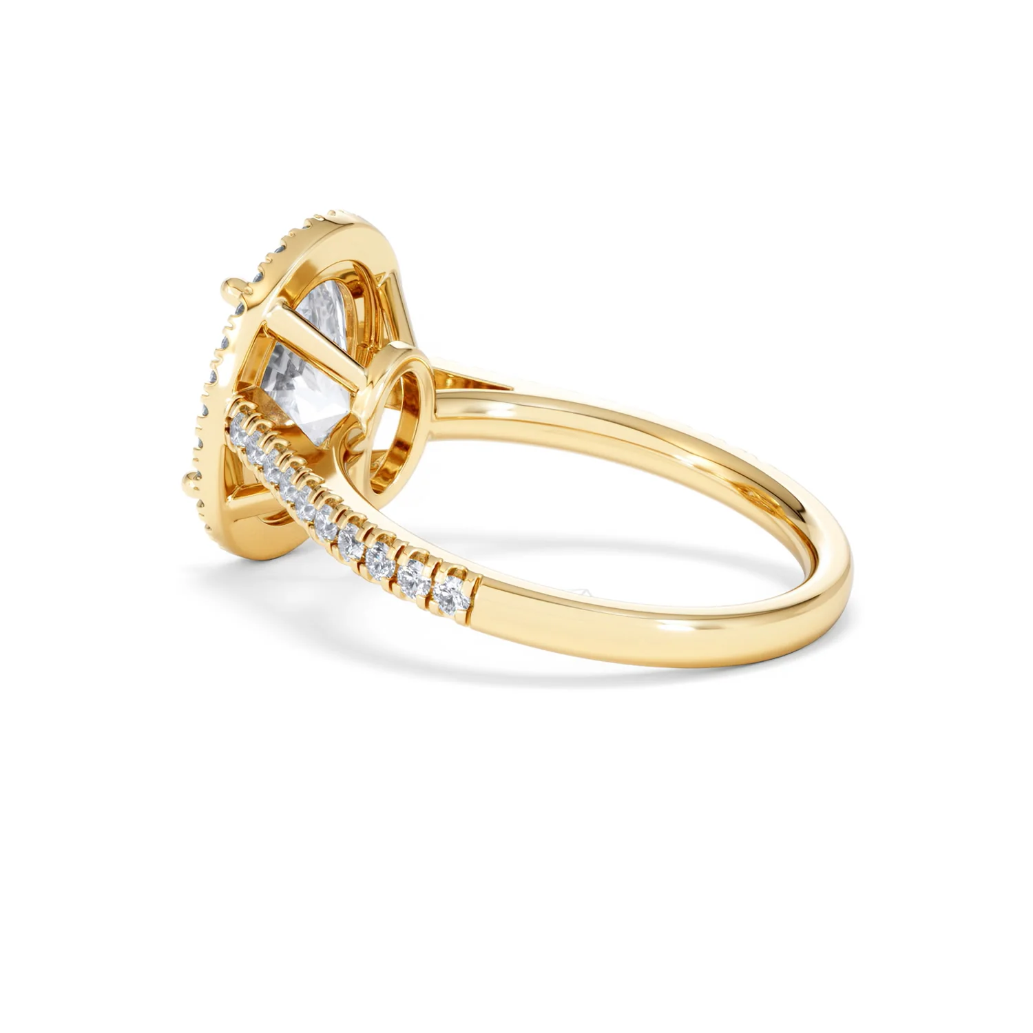 Georgina 3.50ct Lab Diamond Oval Cut Engagement Ring in 18K Yellow Gold G/VS1 - Image 60