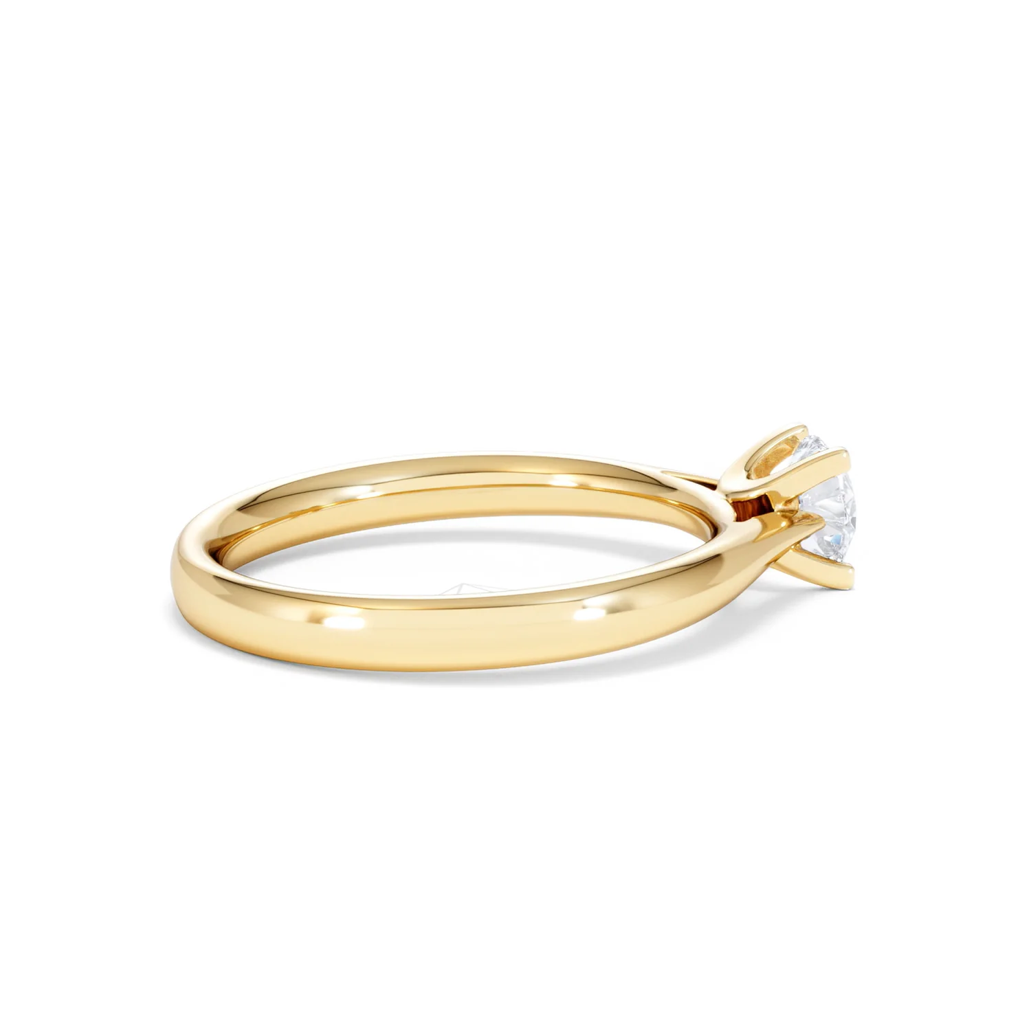 Half Carat Diamond Engagement Ring Grace Lab F/VS1 18K Gold - Image 32
