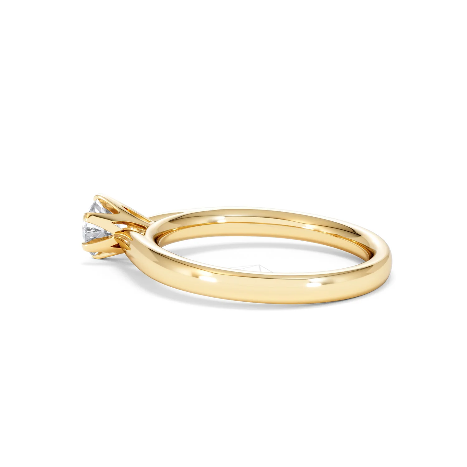 Half Carat Diamond Engagement Ring High Set Chloe Lab F/VS1 18K Gold - Image 63
