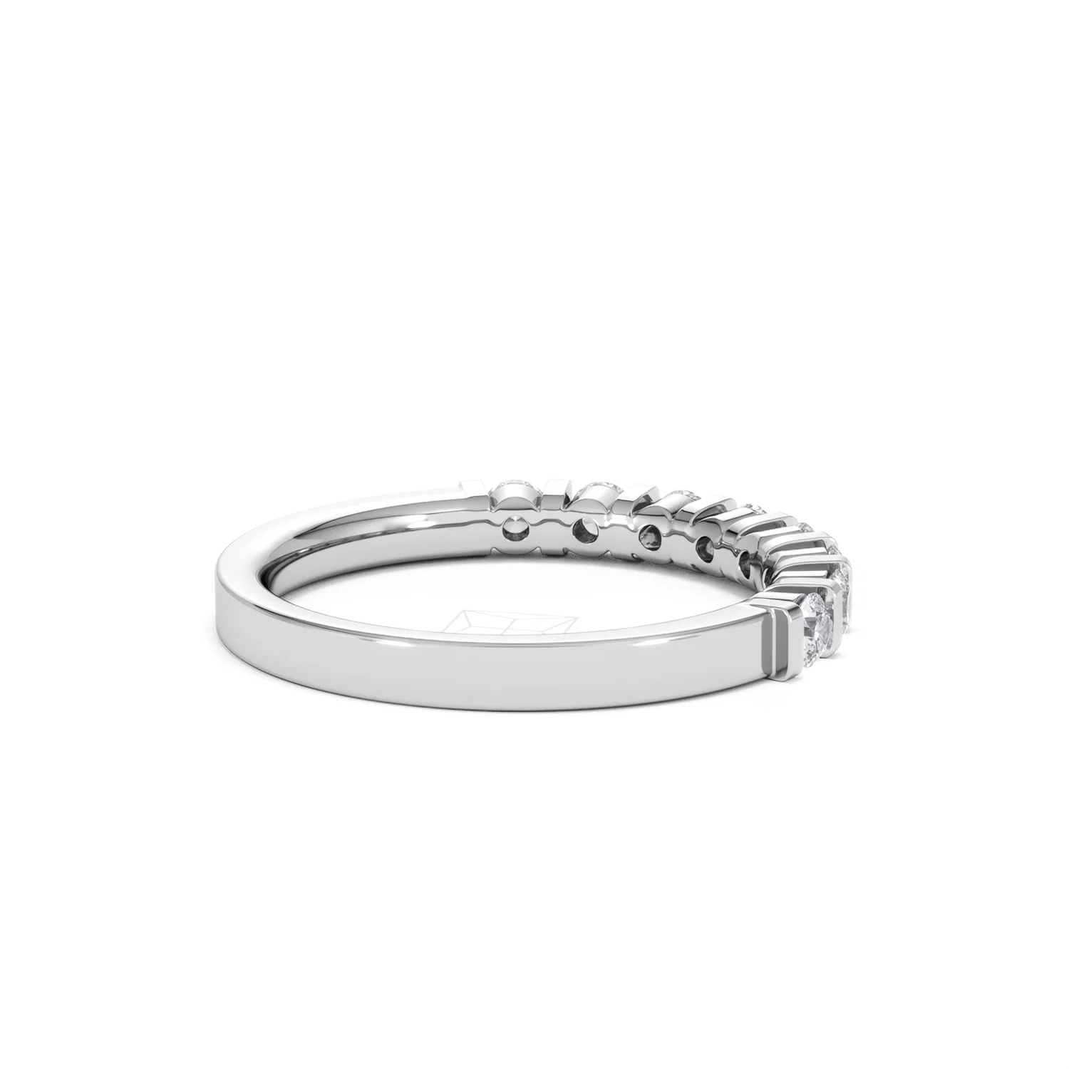HANNAH 18K White Gold Diamond ETERNITY RING 0.50CT H/SI - Image 35