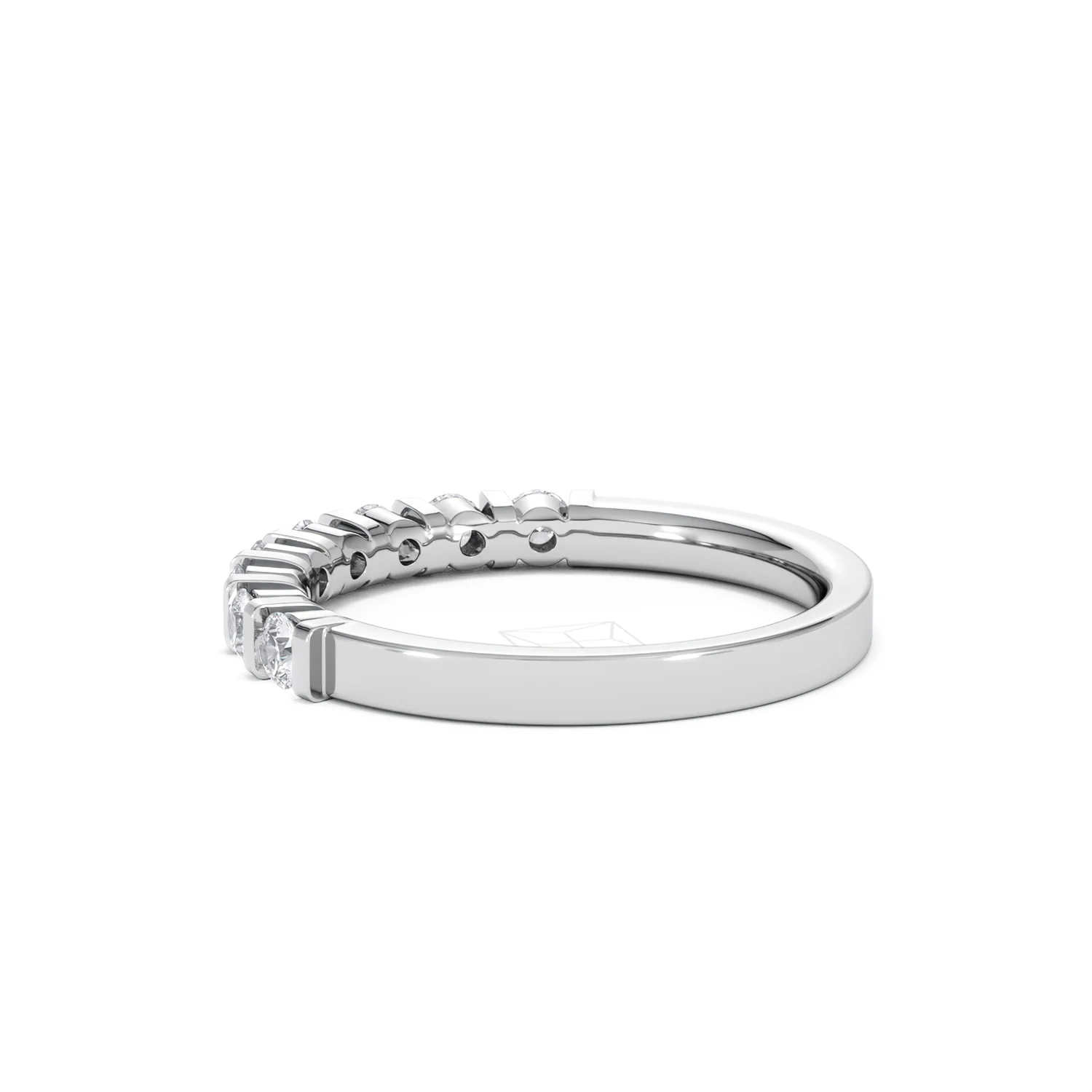 HANNAH 18K White Gold Diamond ETERNITY RING 0.50CT H/SI - Image 62