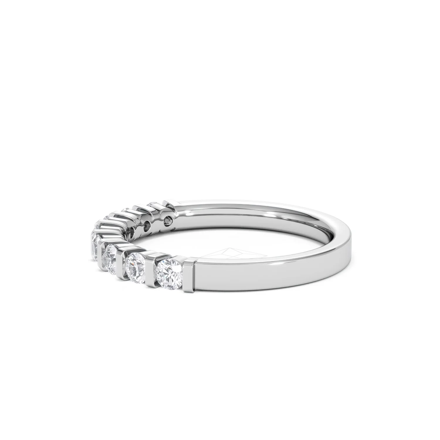 HANNAH 18K White Gold Diamond ETERNITY RING 0.50CT H/SI - Image 69