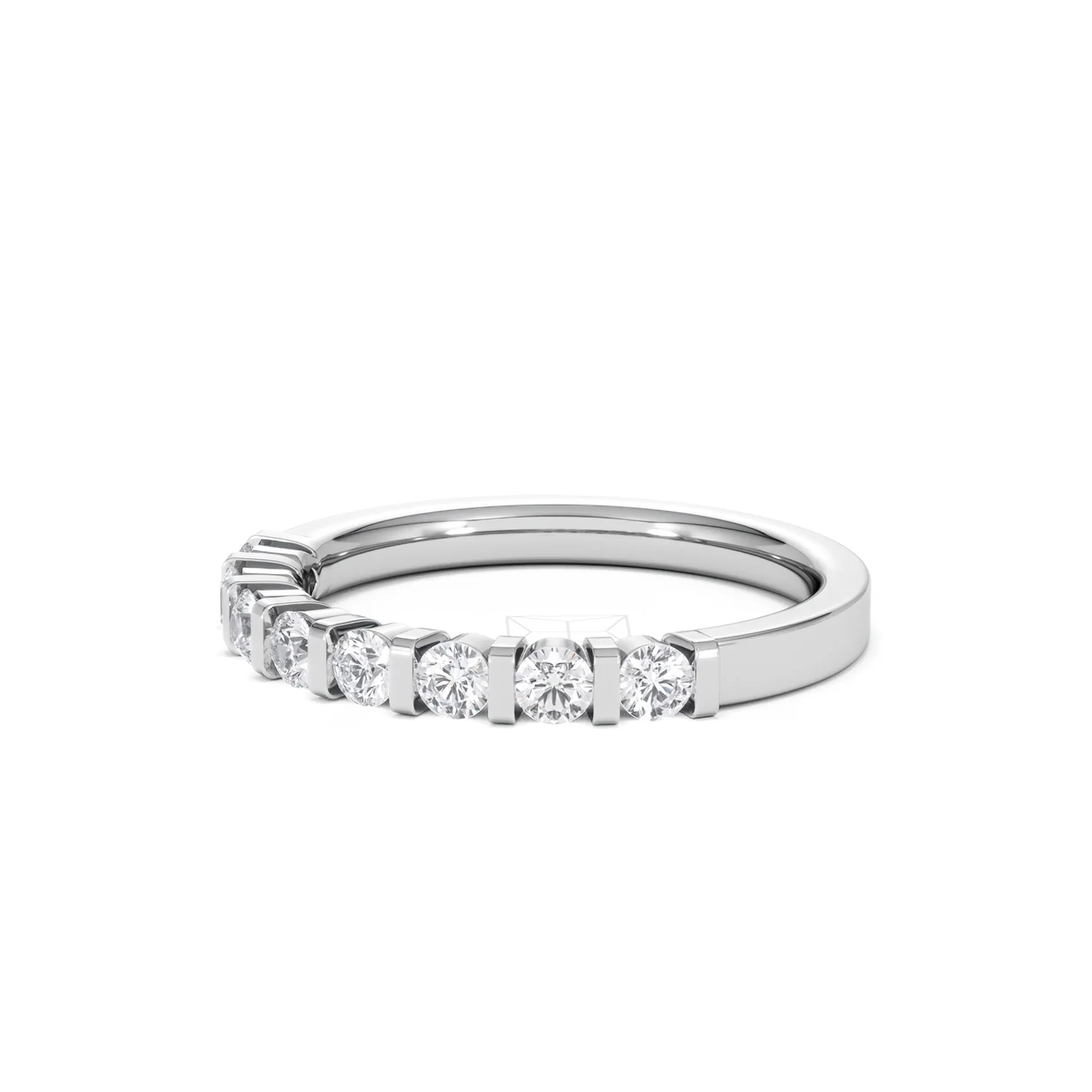 HANNAH 18K White Gold Diamond ETERNITY RING 0.50CT H/SI - Image 78