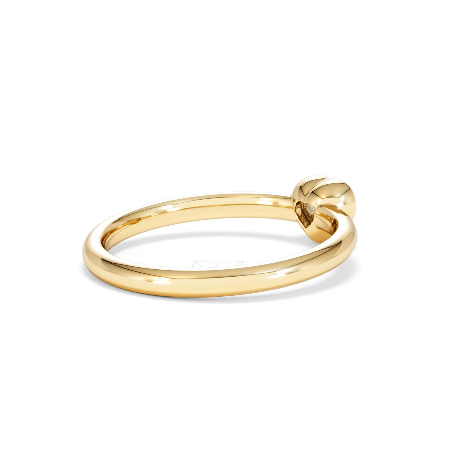 Horizon Heart Cut Lab Diamond Solitaire Ring 0.25ct H/SI in 9K Gold - Image 39