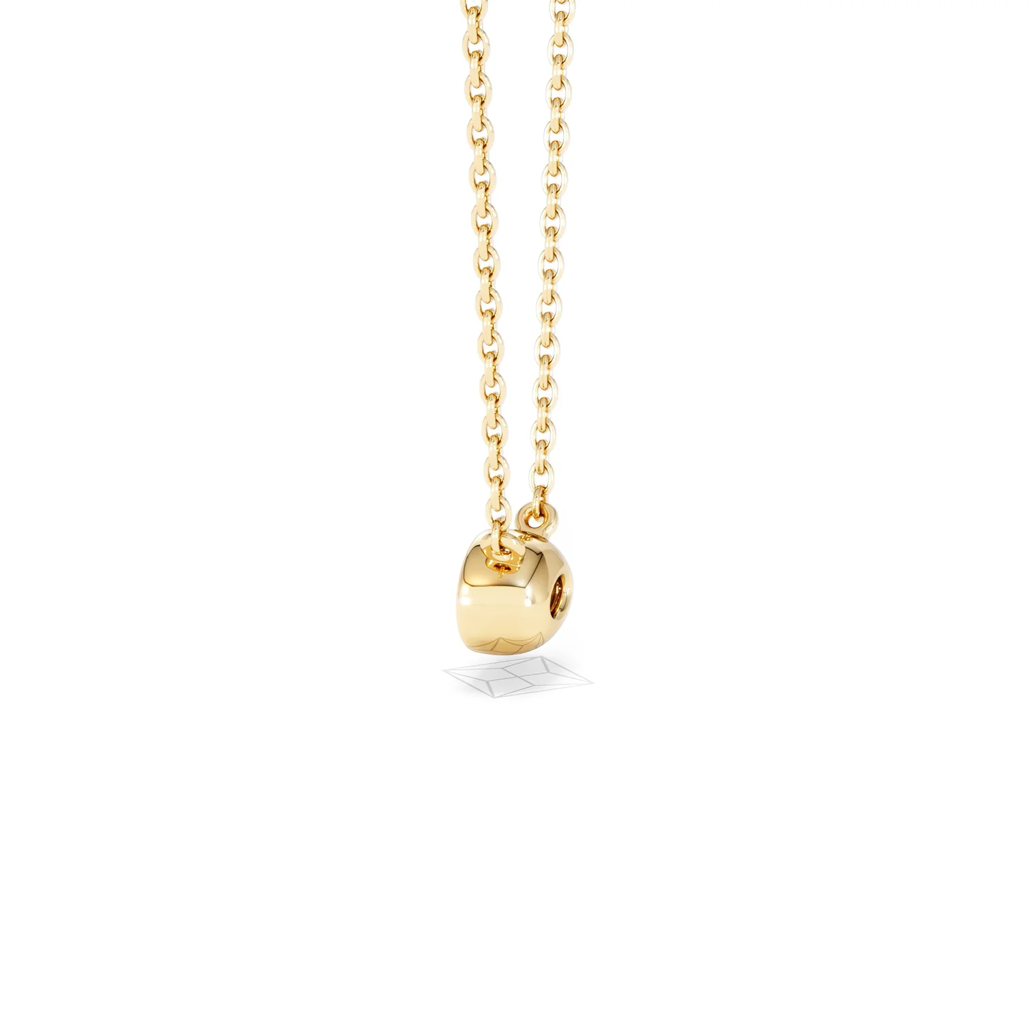 Horizon Oval Cut Lab Diamond Solitaire Necklace 0.25ct H/SI in 18k Gold Vermeil - Image 66