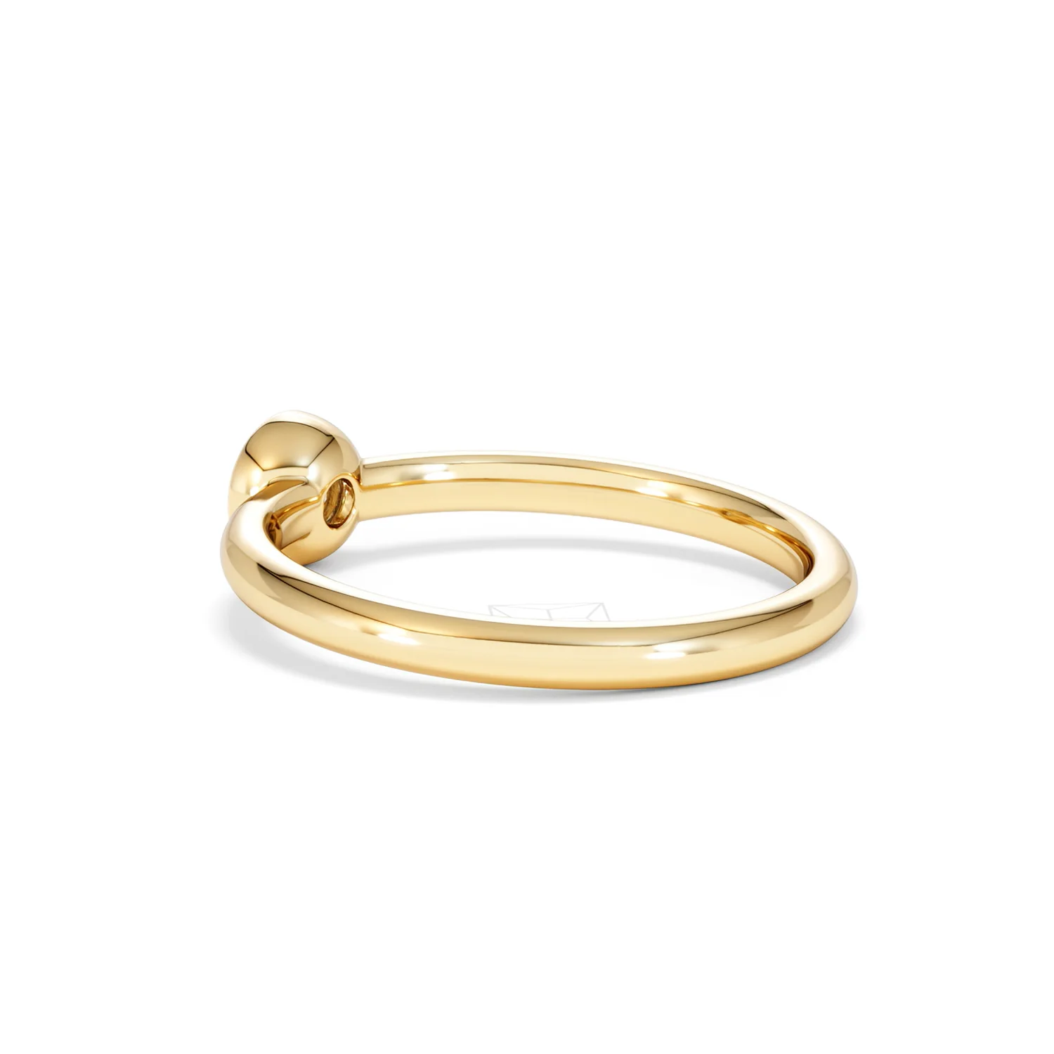 Horizon Round Cut Lab Diamond Solitaire Ring 0.25ct H/SI in 9K Gold - Image 61