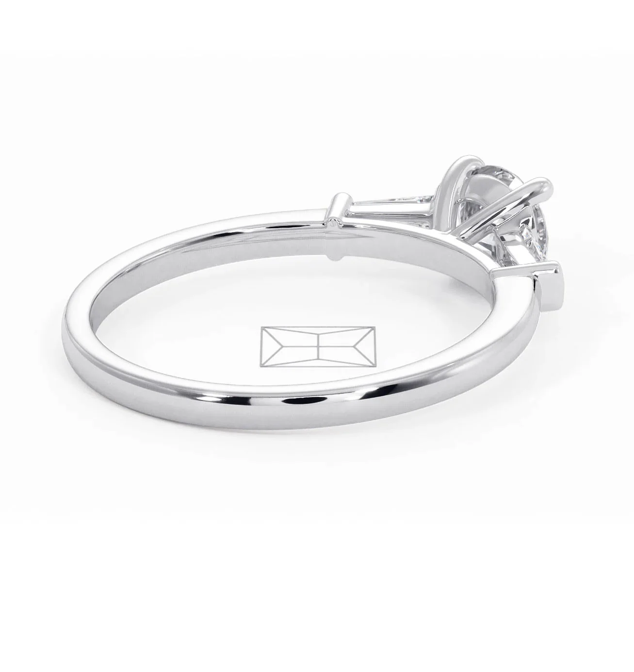 Isadora Diamond Engagement Ring 18KW 0.65ct G/SI2 - Image 56