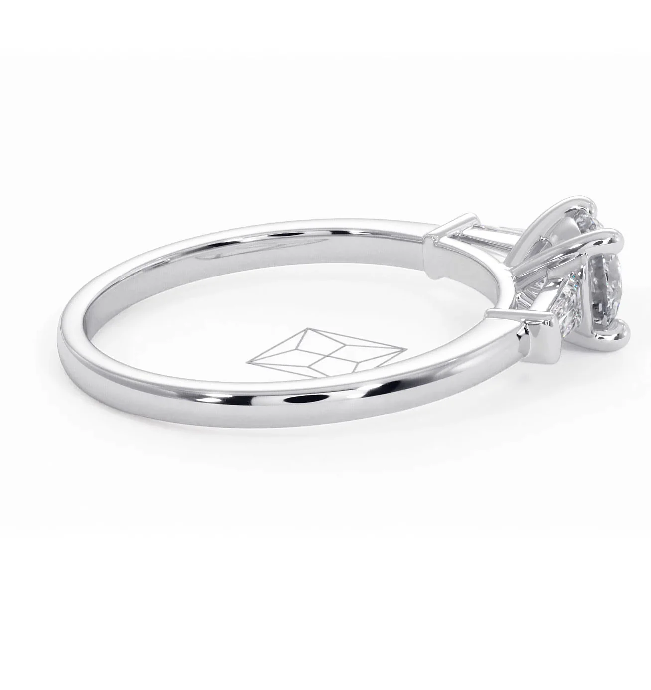 Isadora Diamond Engagement Ring 18KW 0.65ct G/SI2 - Image 63