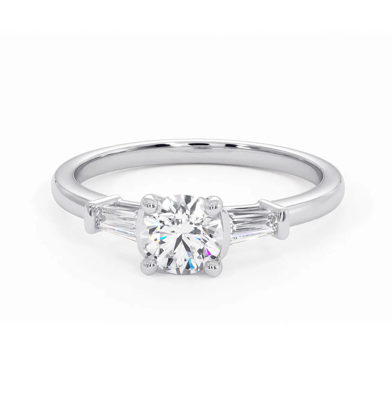 Isadora Diamond Engagement Ring 18KW 0.65ct G/SI2 - Image 7