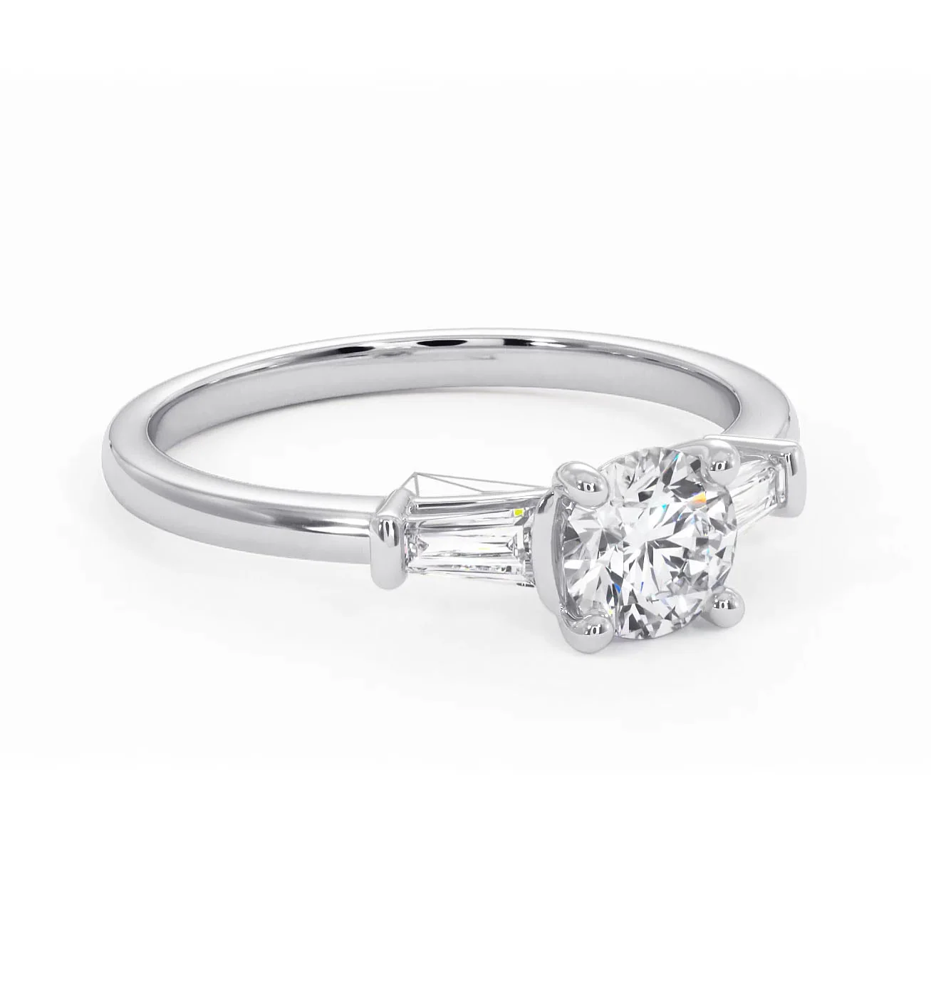 Isadora Diamond Engagement Ring 18KW 0.65ct G/SI2 - Image 80