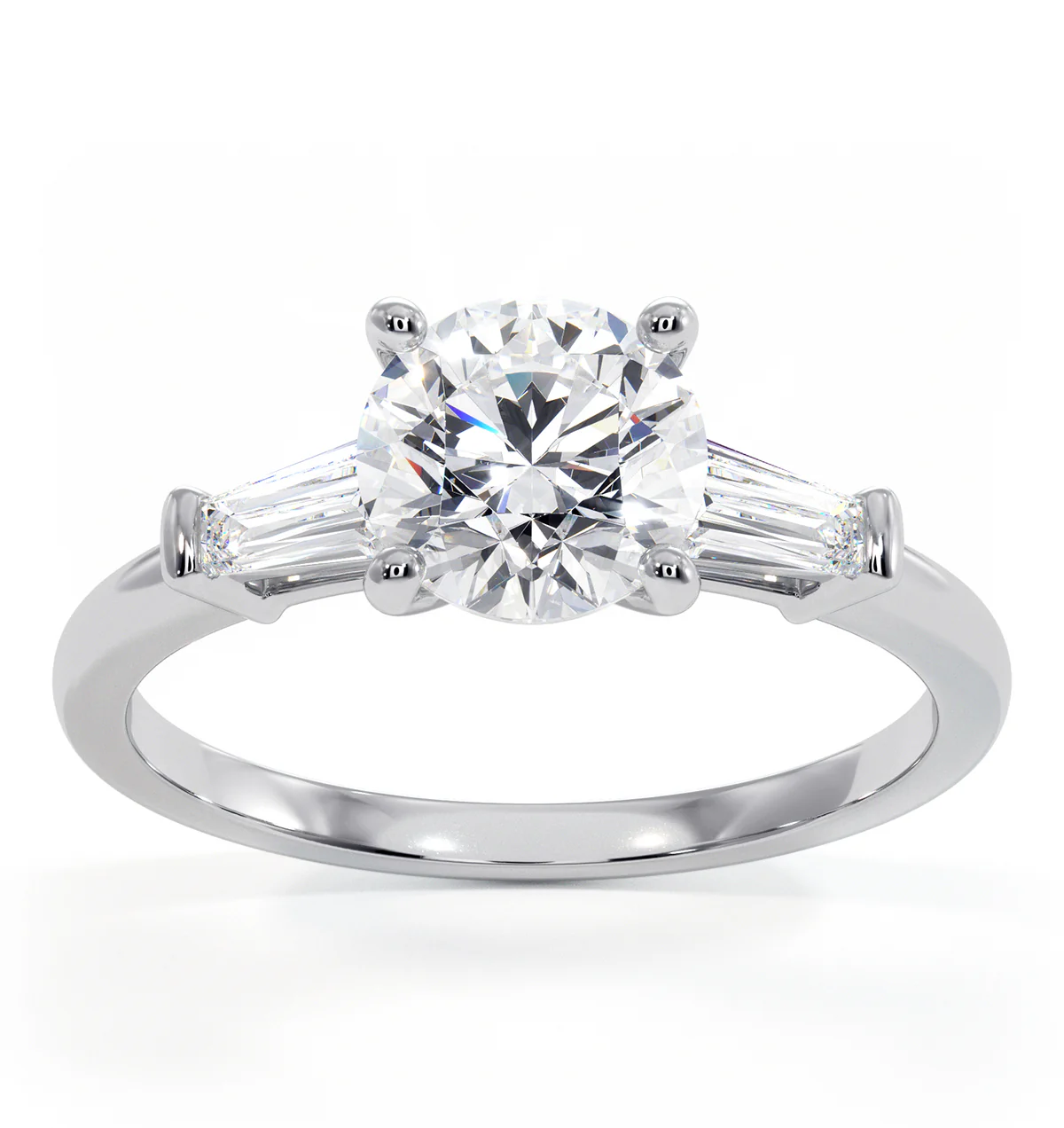 Isadora GIA Diamond Engagement Ring Platinum 1.25ct G/VS2 - Image 3