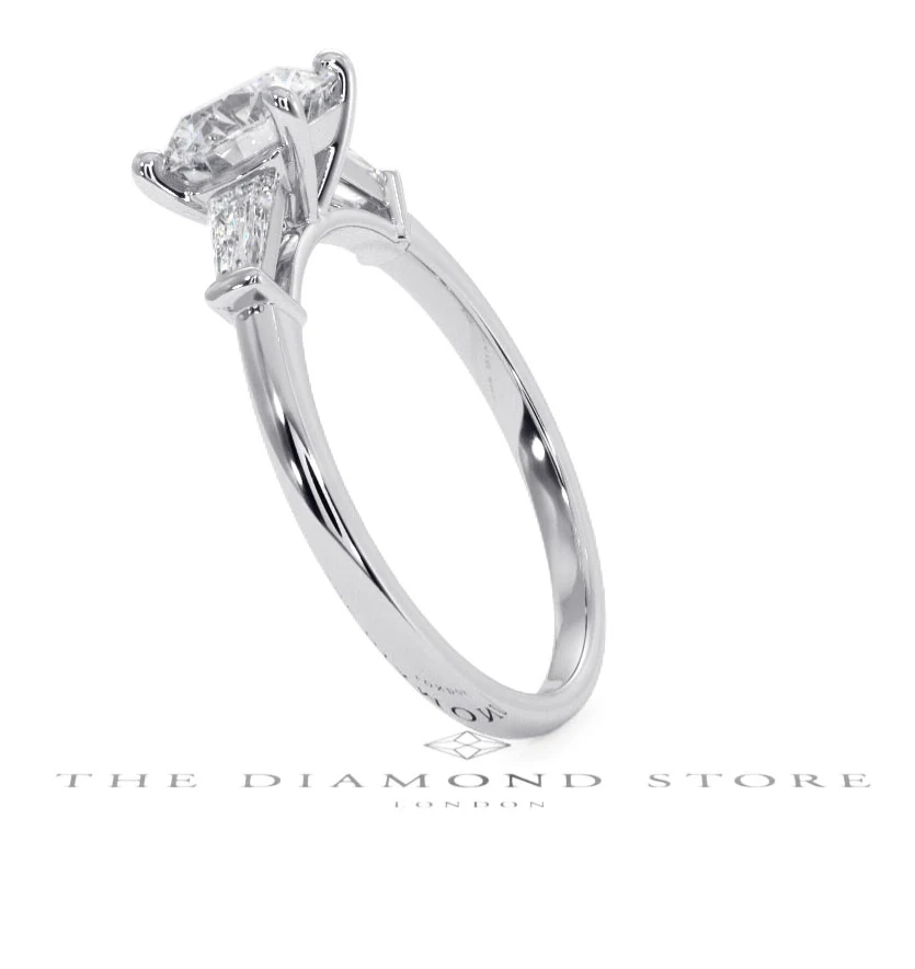 Isadora GIA Diamond Engagement Ring Platinum 1.25ct G/VS2 - Image 62