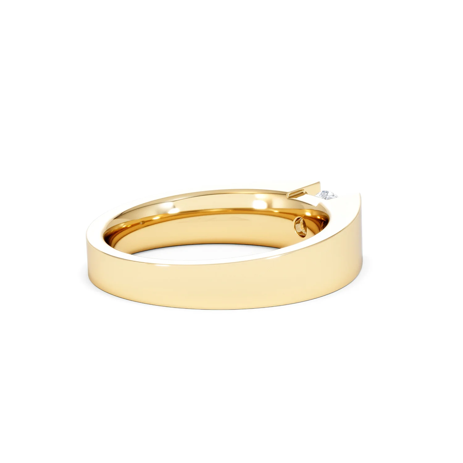 Jessica 0.50ct Round Cut Lab Diamond Solitaire Engagement Ring in 18K Gold Vermeil - Image 37