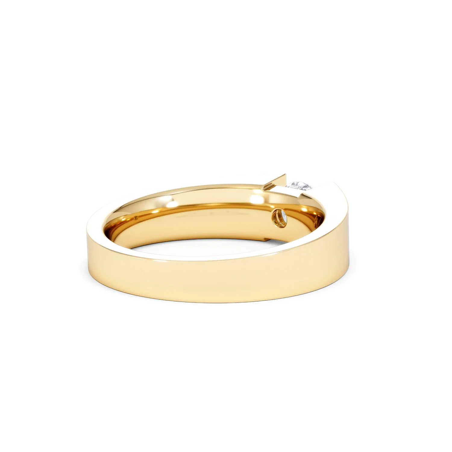 Jessica 0.50ct Round Cut Lab Diamond Solitaire Engagement Ring in 18K Gold Vermeil - Image 40