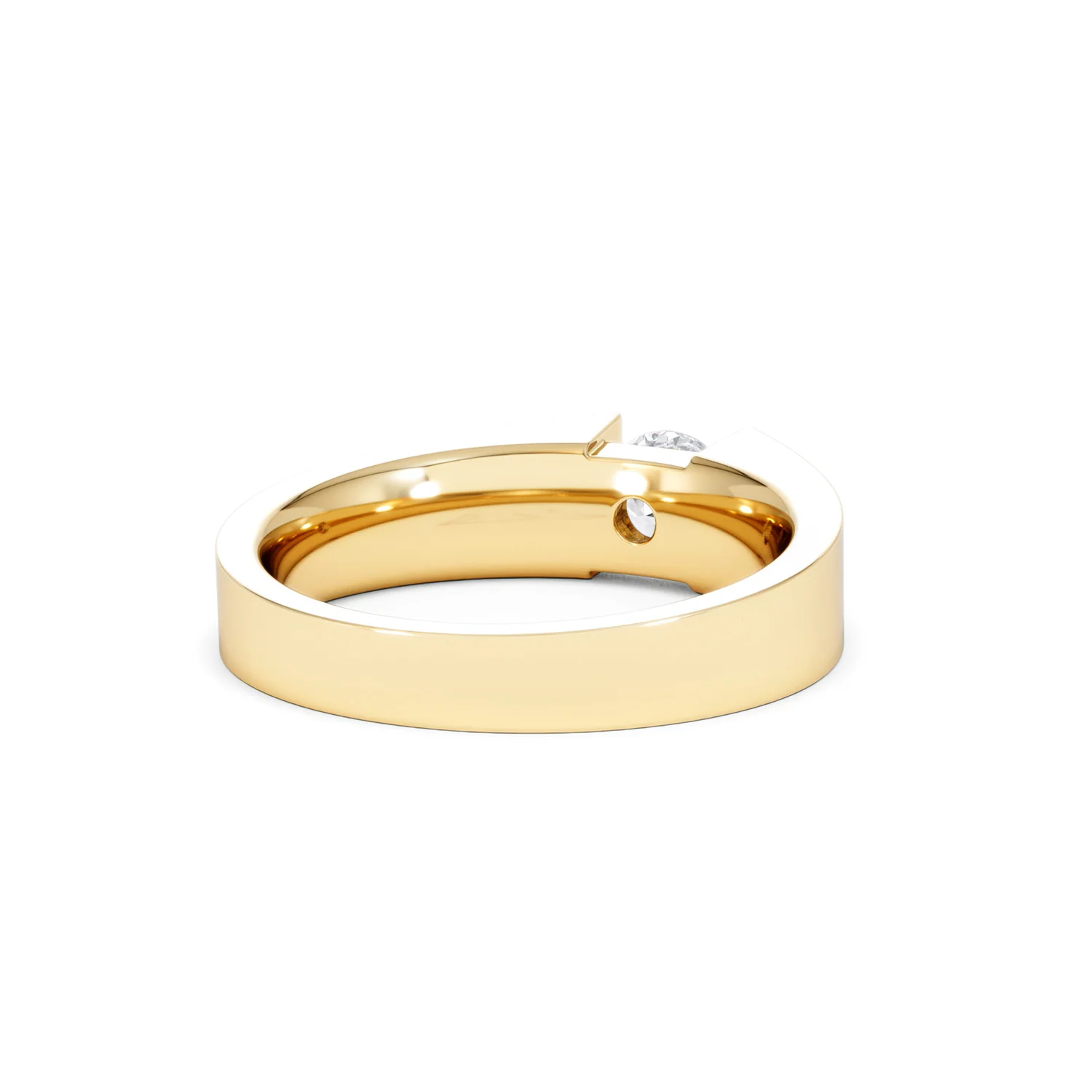 Jessica 0.50ct Round Cut Lab Diamond Solitaire Engagement Ring in 18K Gold Vermeil - Image 43