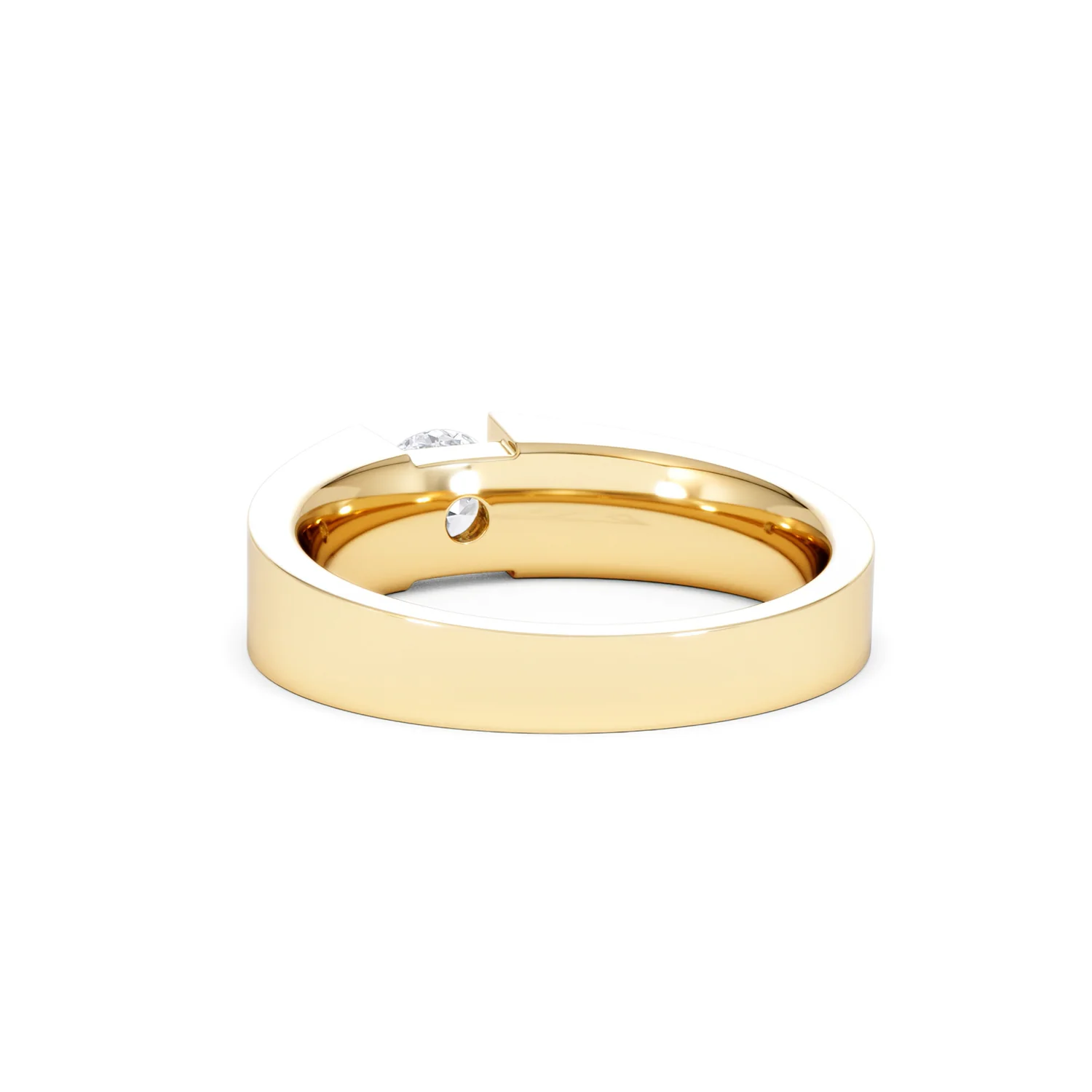 Jessica 0.50ct Round Cut Lab Diamond Solitaire Engagement Ring in 18K Gold Vermeil - Image 54