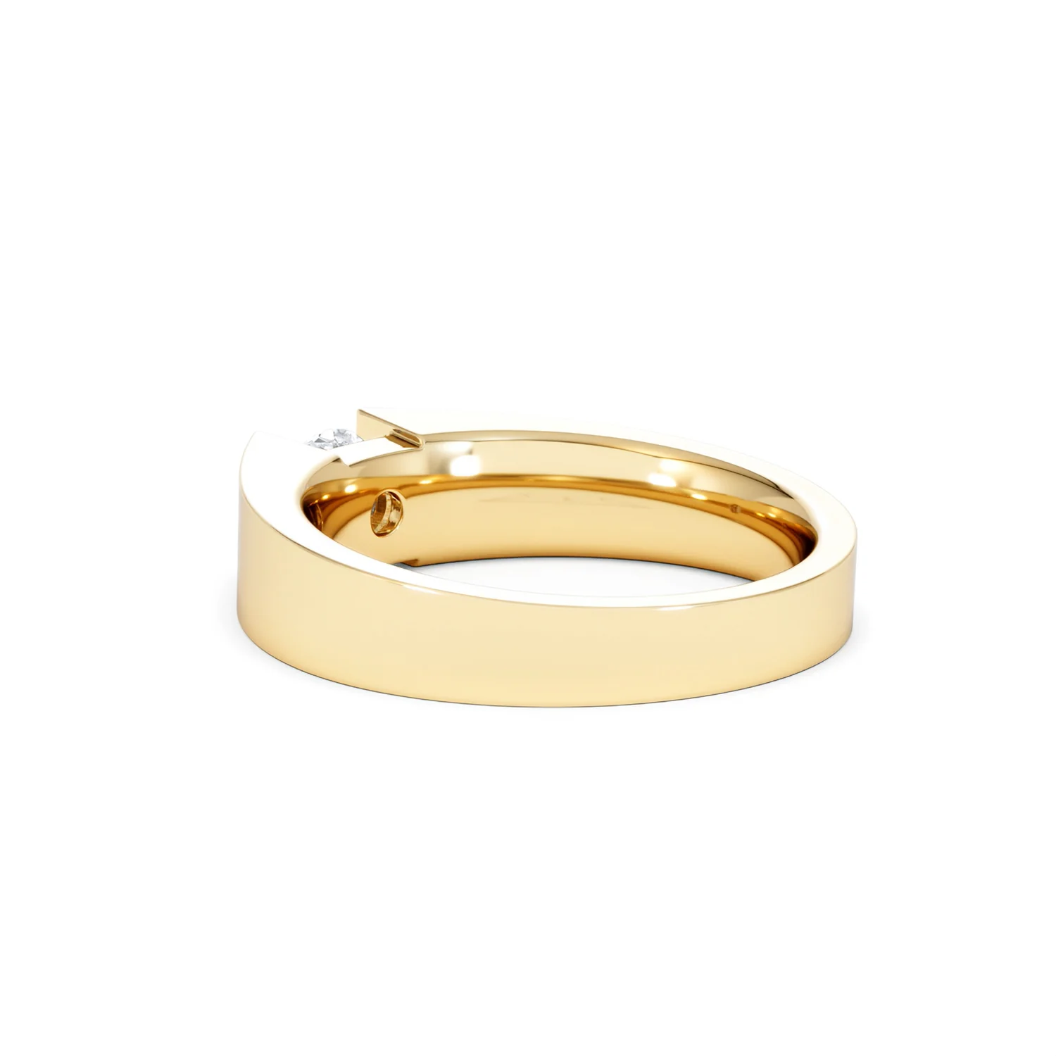 Jessica 0.50ct Round Cut Lab Diamond Solitaire Engagement Ring in 18K Gold Vermeil - Image 59