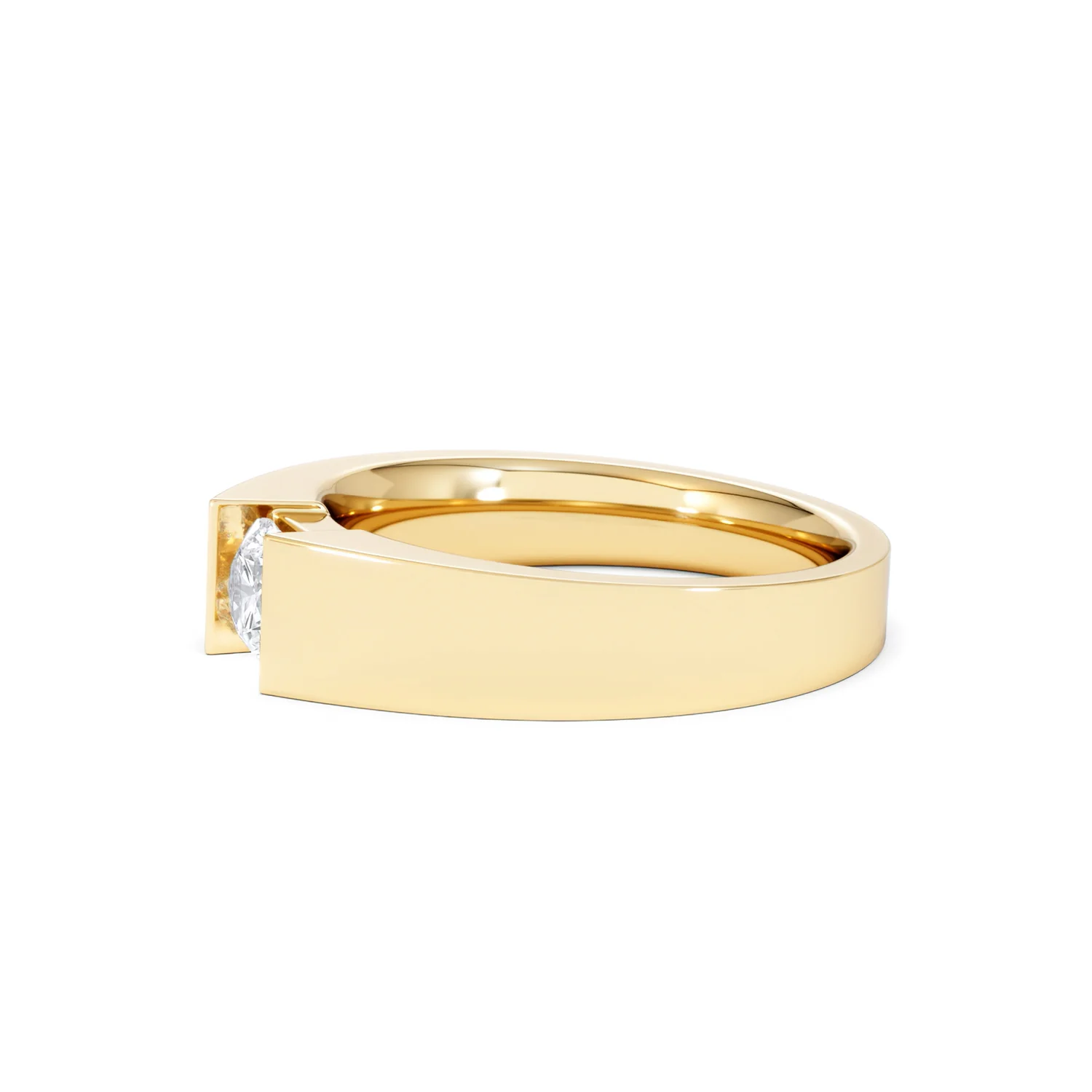 Jessica 0.50ct Round Cut Lab Diamond Solitaire Engagement Ring in 18K Gold Vermeil - Image 74