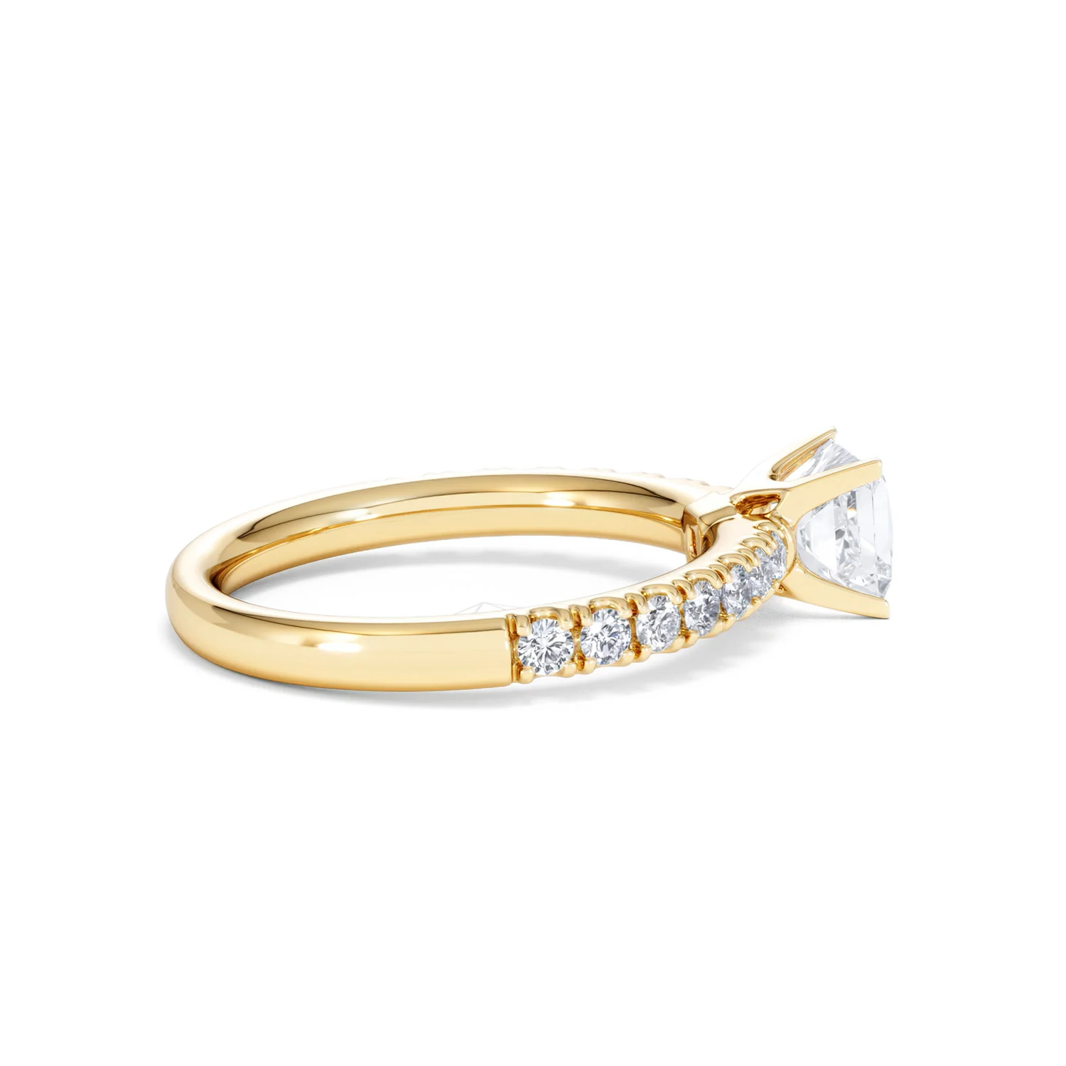 Katerina GIA Princess Diamond Engagement Ring 18K Gold 1.15ct G/SI2 - Image 31