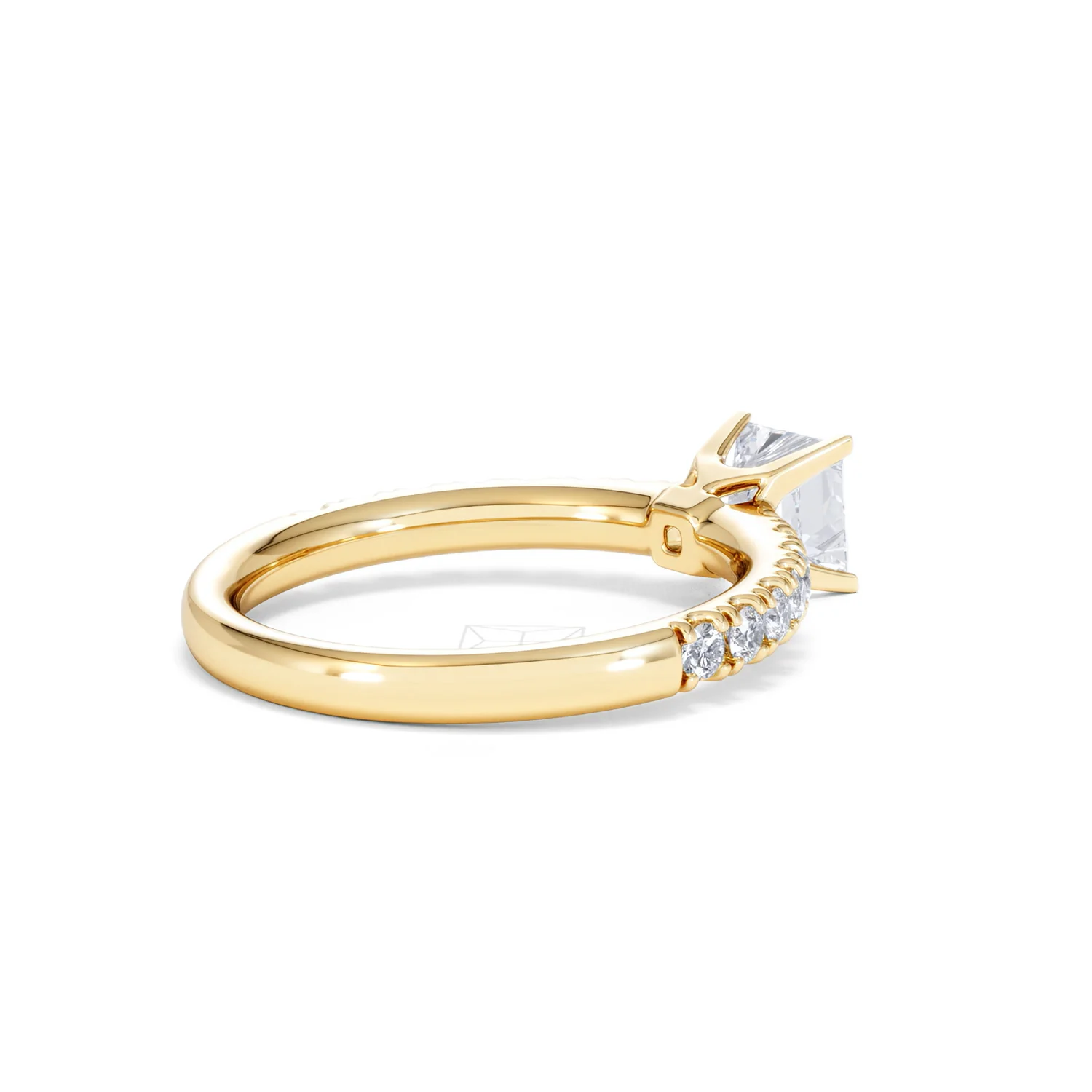 Katerina GIA Princess Diamond Engagement Ring 18K Gold 1.15ct G/SI2 - Image 37