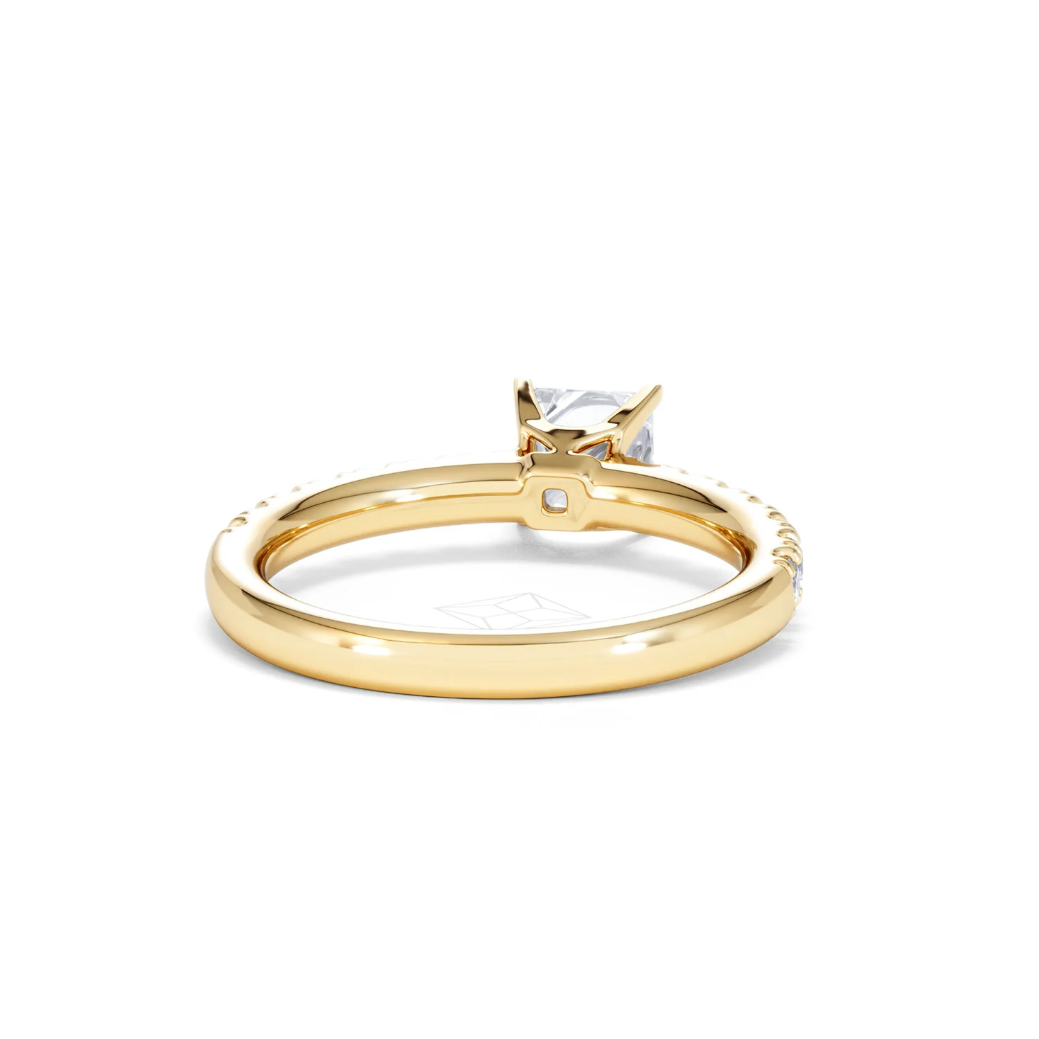 Katerina GIA Princess Diamond Engagement Ring 18K Gold 1.15ct G/SI2 - Image 45