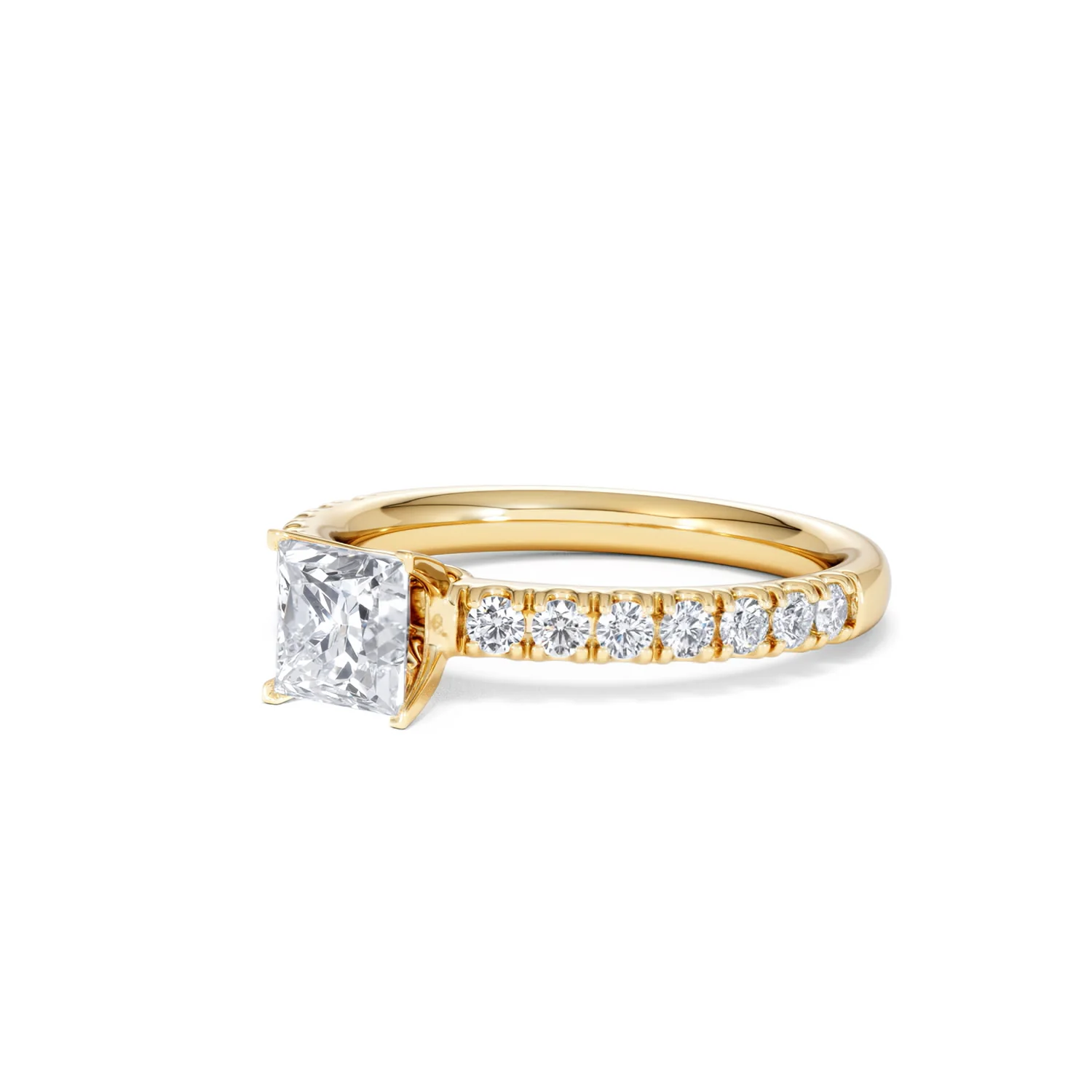 Katerina GIA Princess Diamond Engagement Ring 18K Gold 1.15ct G/SI2 - Image 80