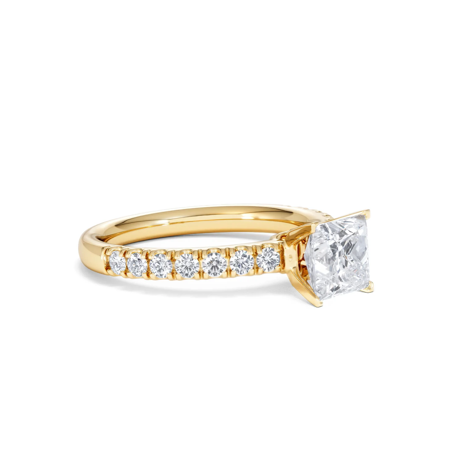 Katerina GIA Princess Diamond Engagement Ring 18K Gold 1.55ct G/SI2 - Image 18