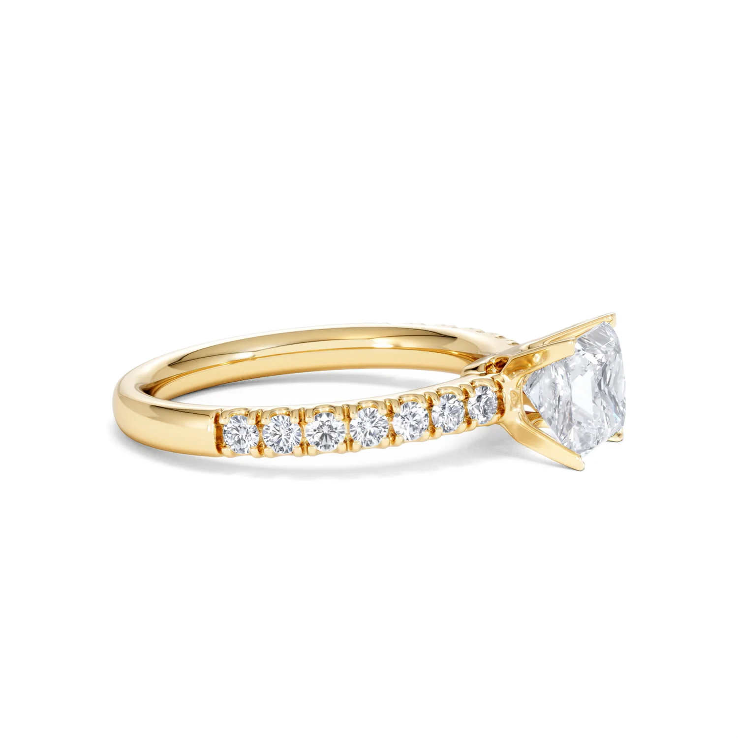 Katerina GIA Princess Diamond Engagement Ring 18K Gold 1.55ct G/SI2 - Image 23